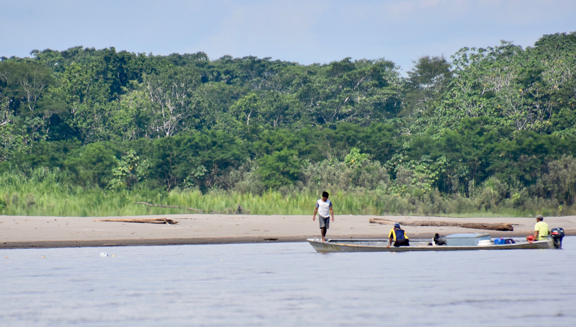 Kichwa Fishermen, Napo River