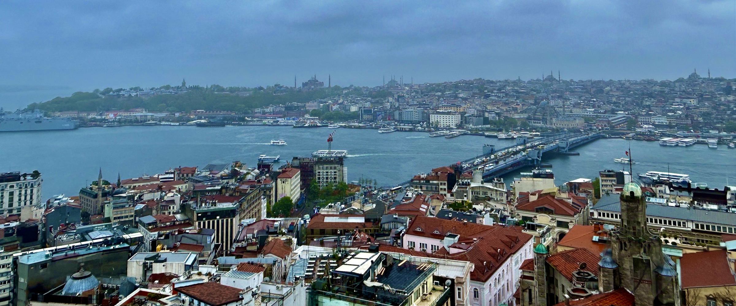View from the Galata Tower, unorthodox Istanbul
