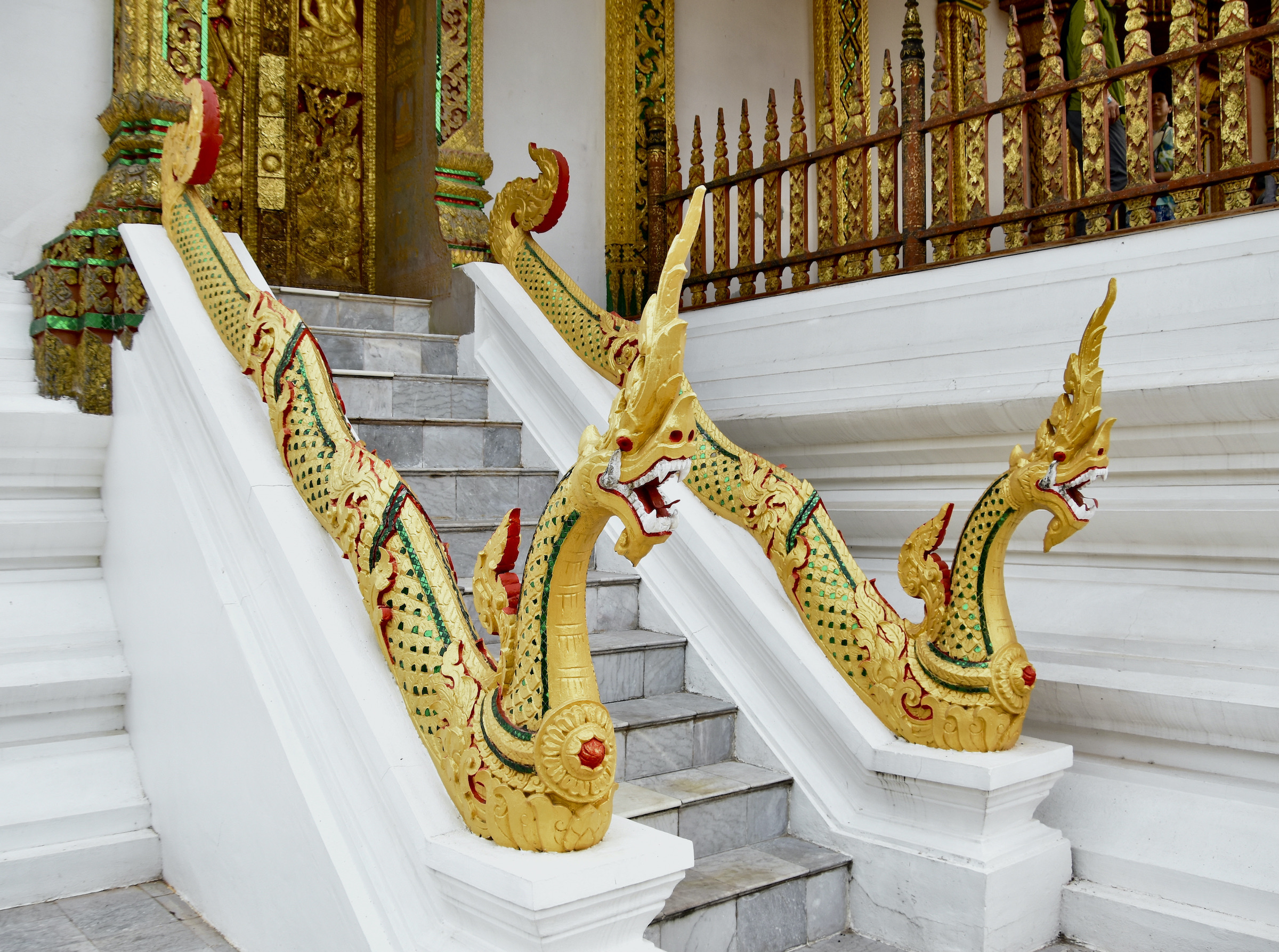 Golden Naga Staircase, Luang Prabang