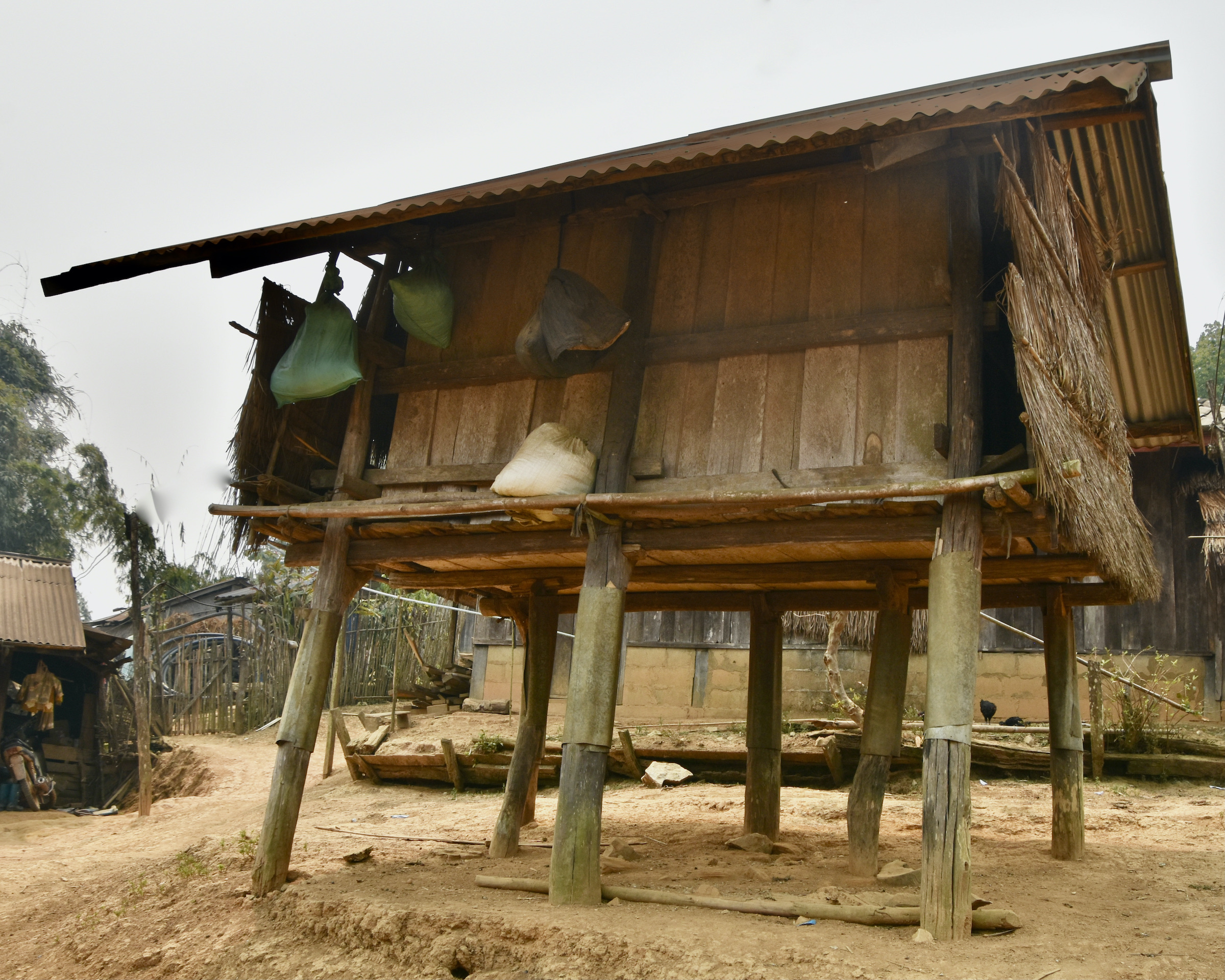 Hmong Rice Storage House