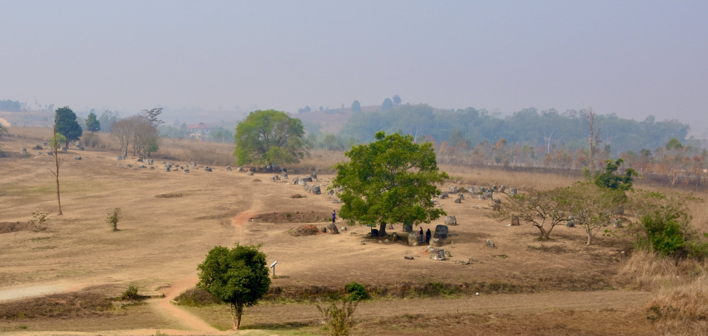 Looking Down at Site 1, Plain of Jars
