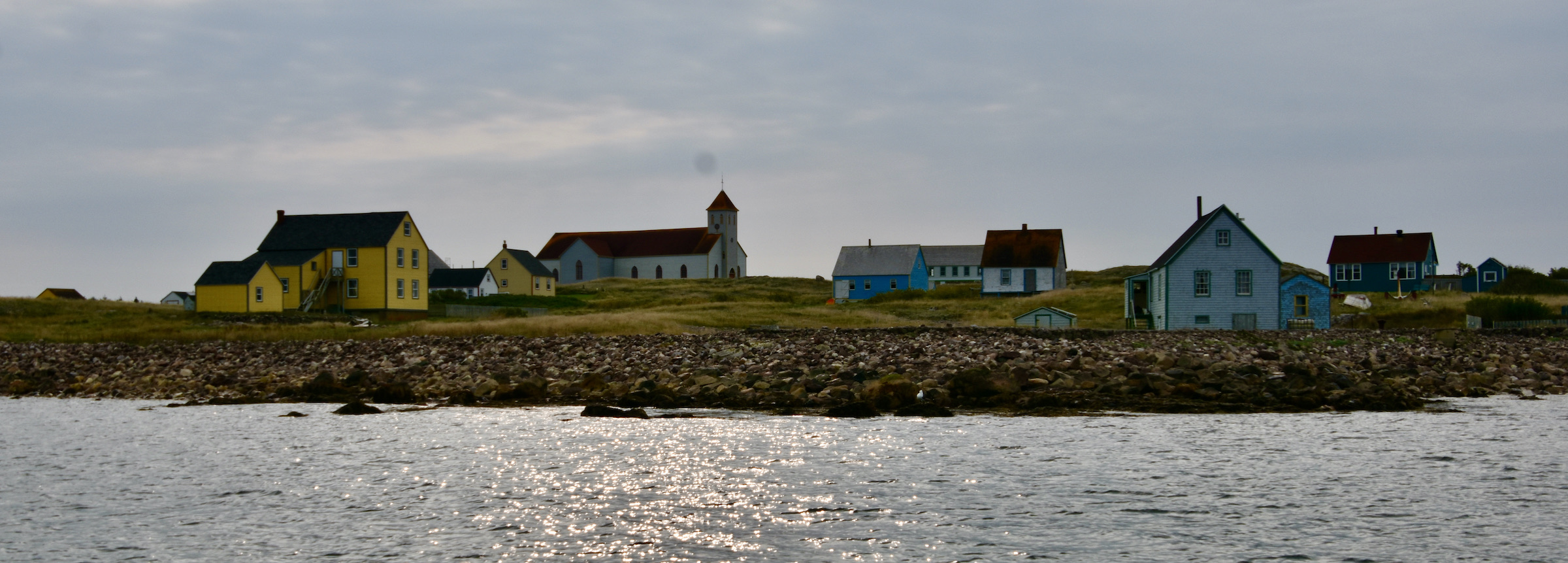 Approaching Ile aux Marins, St. Pierre & Miquelon