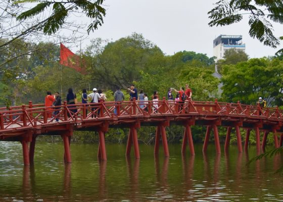 The Red Bridge of Hanoi