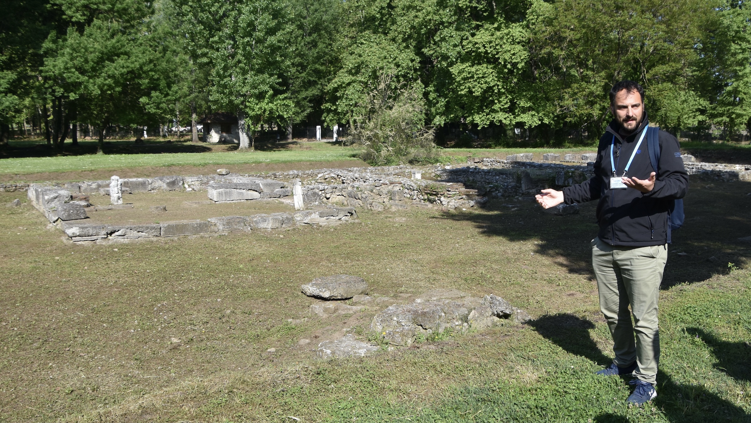 Nikos at the Sanctuary of Demeter, Dion