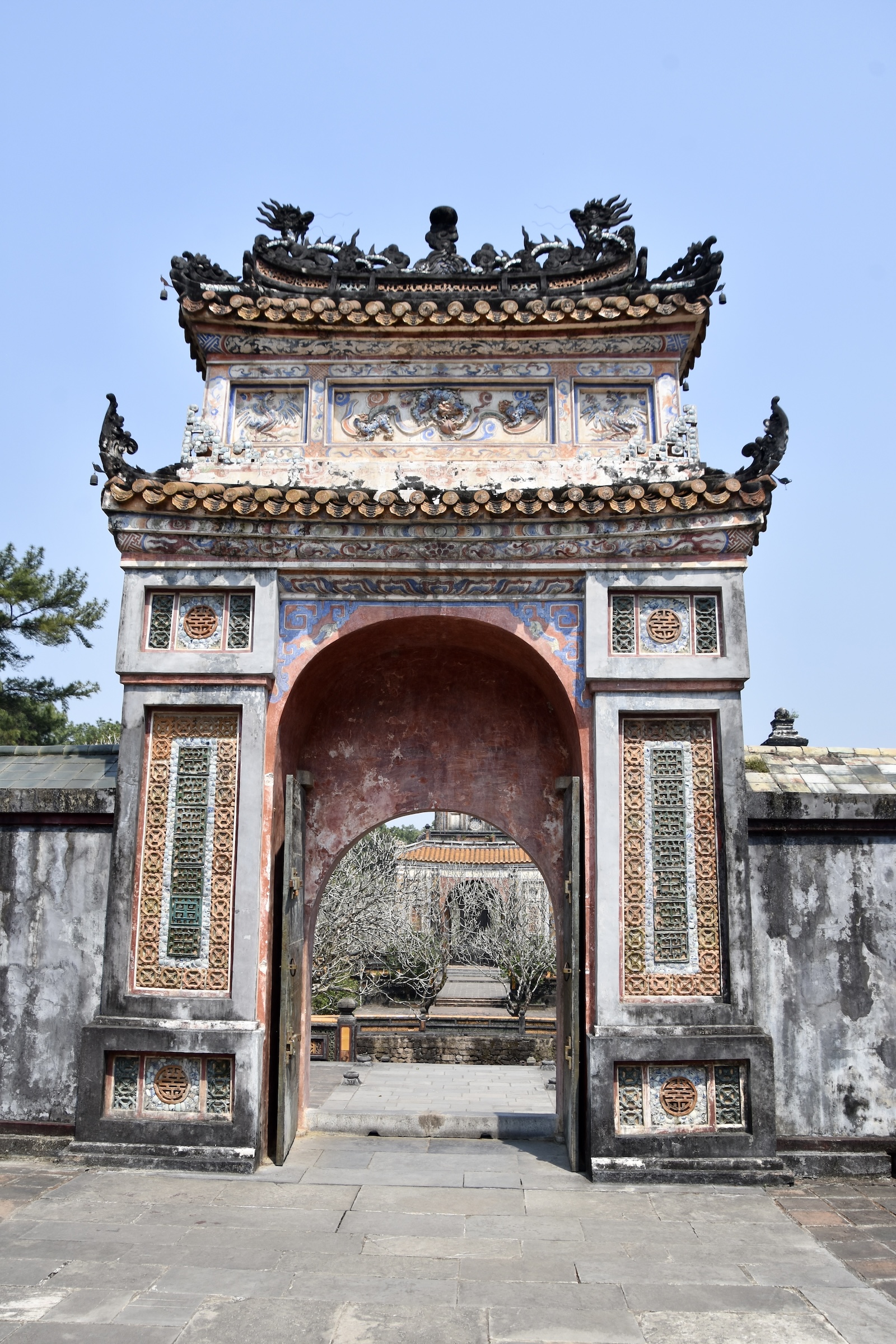 Entrance to Tu Duc's Tomb, Hue
