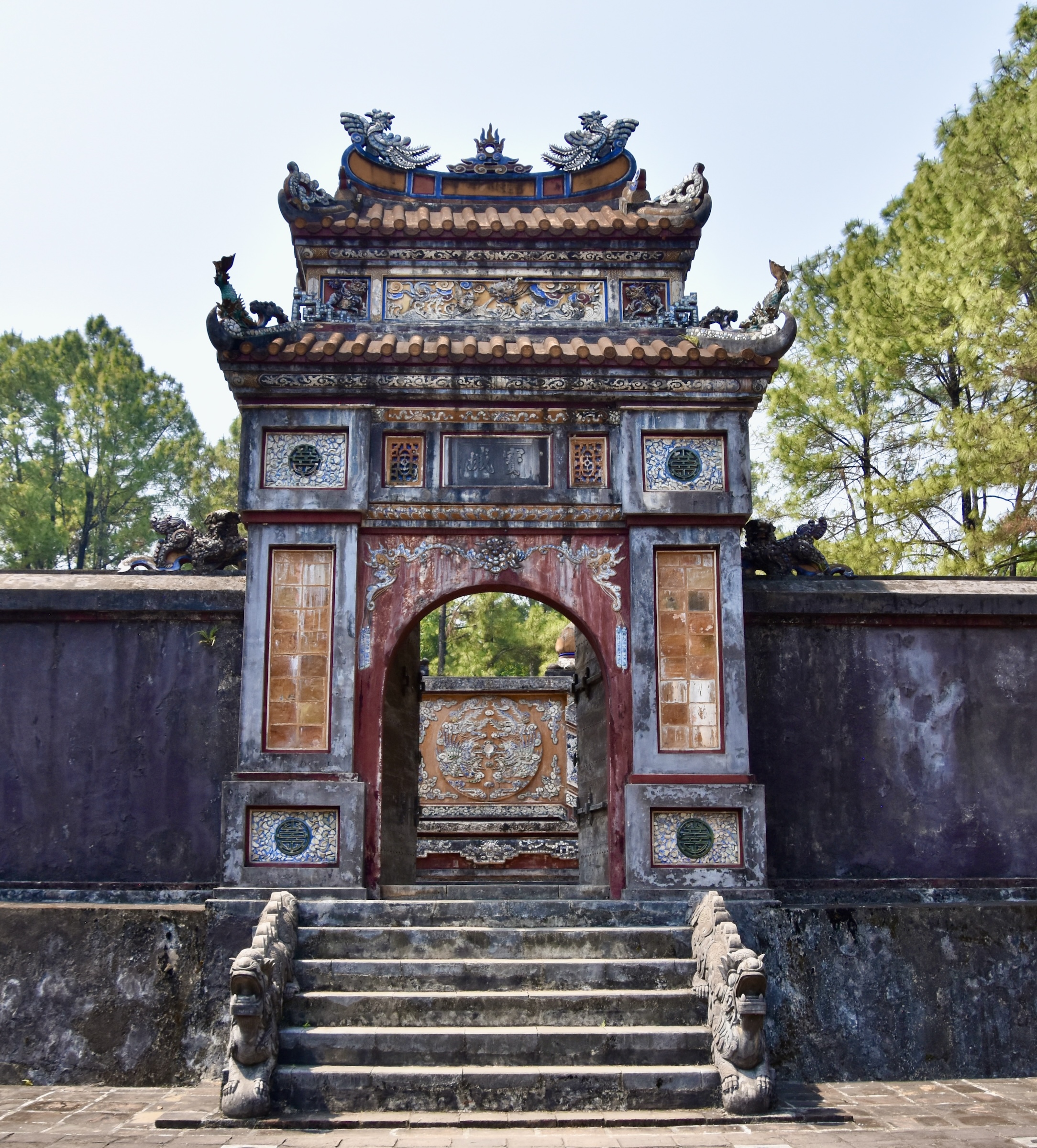 Gateway to the Tomb of Khiem Tho, Hue