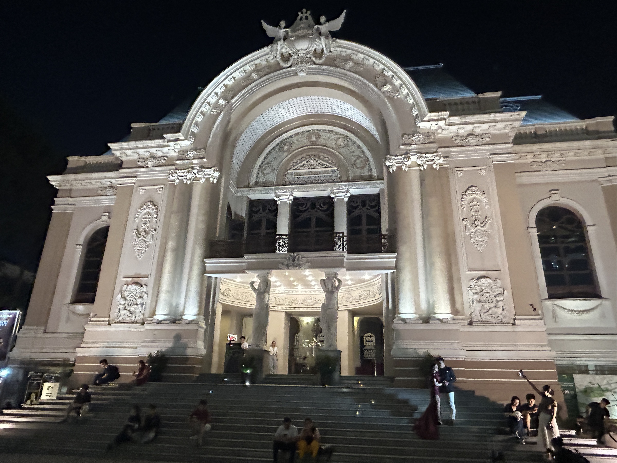 Saigon Opera House at Night