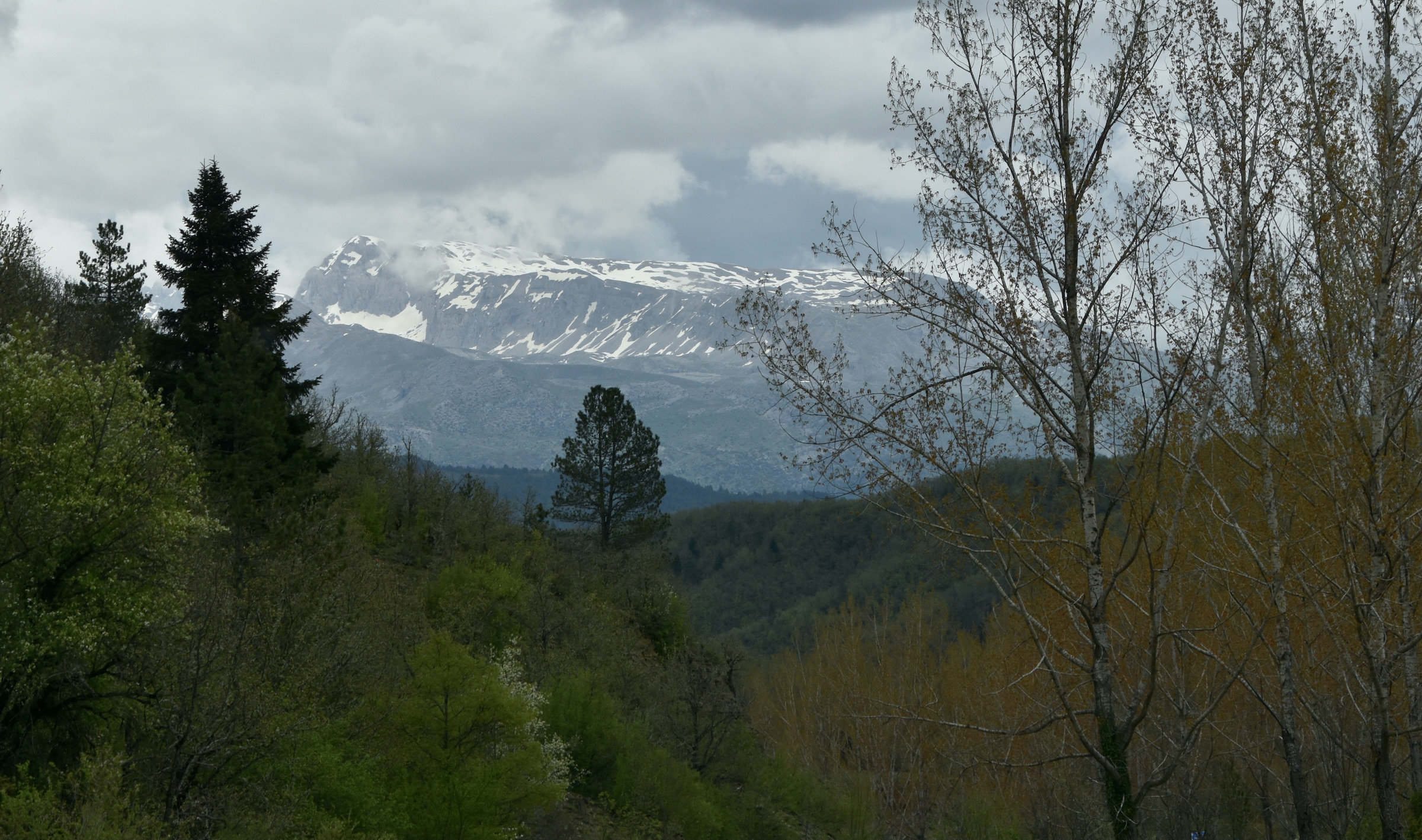Snow Capped Mountains, Epirus