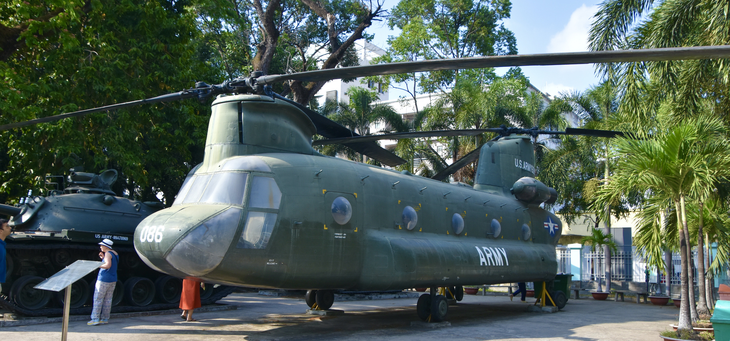 Chinook Helicopter, War Remnants Museum, Saigon