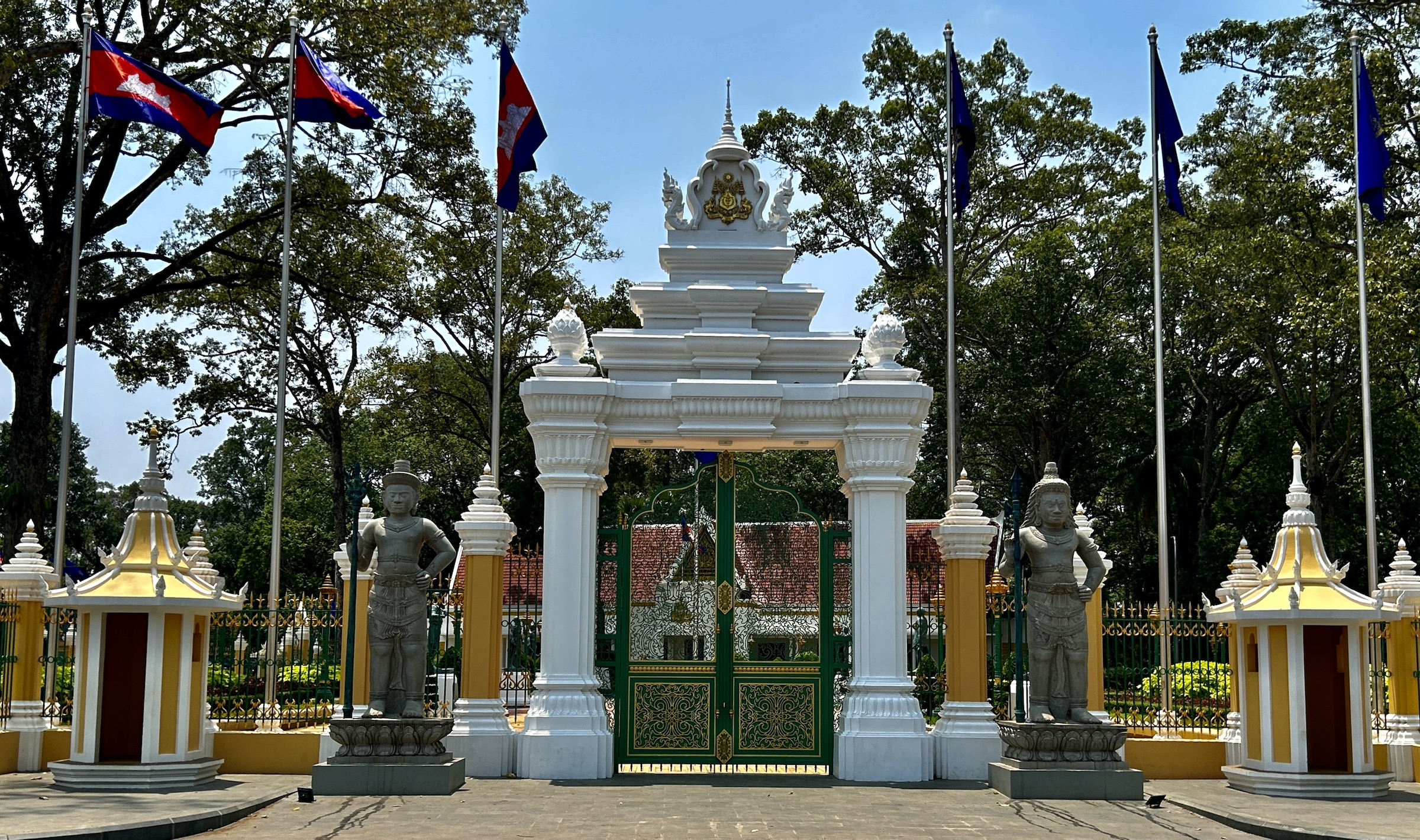 Entrance to the King's Palace, Siem Reap