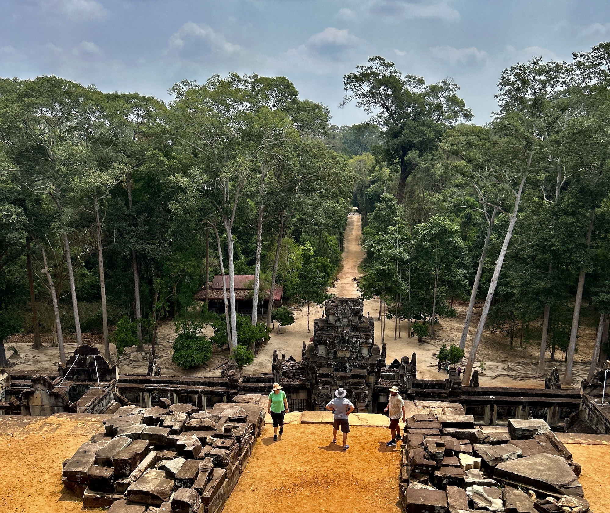 Looking Down, Ta Keo, Siem Reap