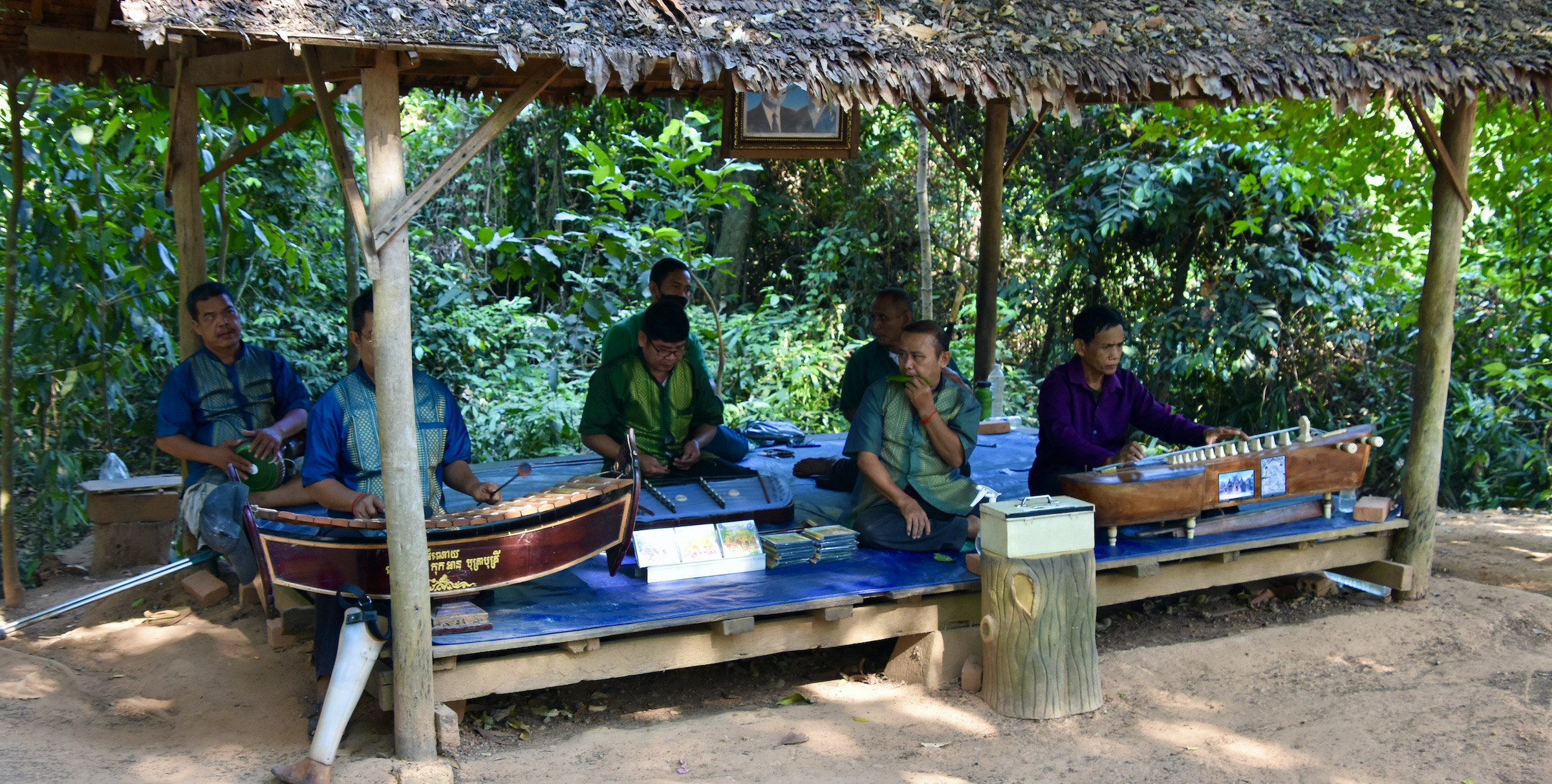 Musicians Injured by Land Mines near Siem Reap