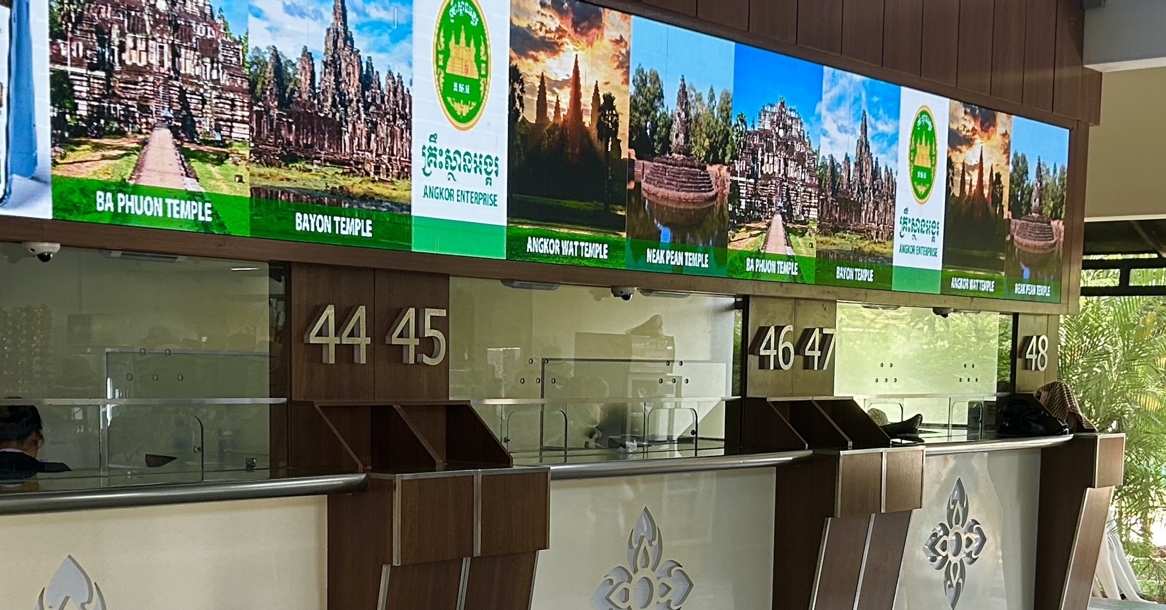 48 Ticket Booths, Angkor Wat