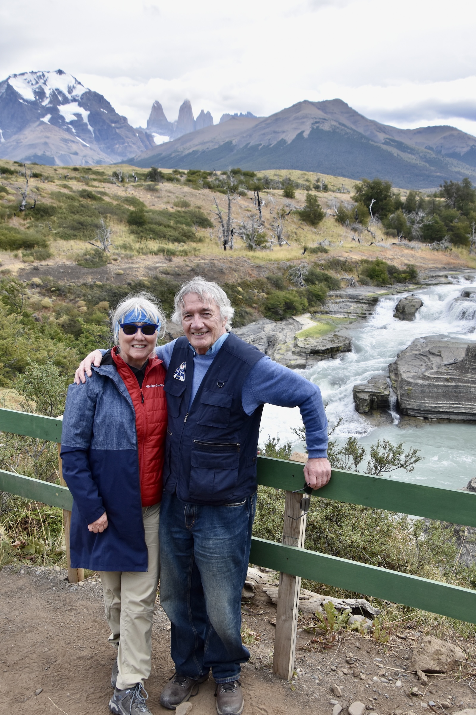 At Grey Falls, Torres del Paine