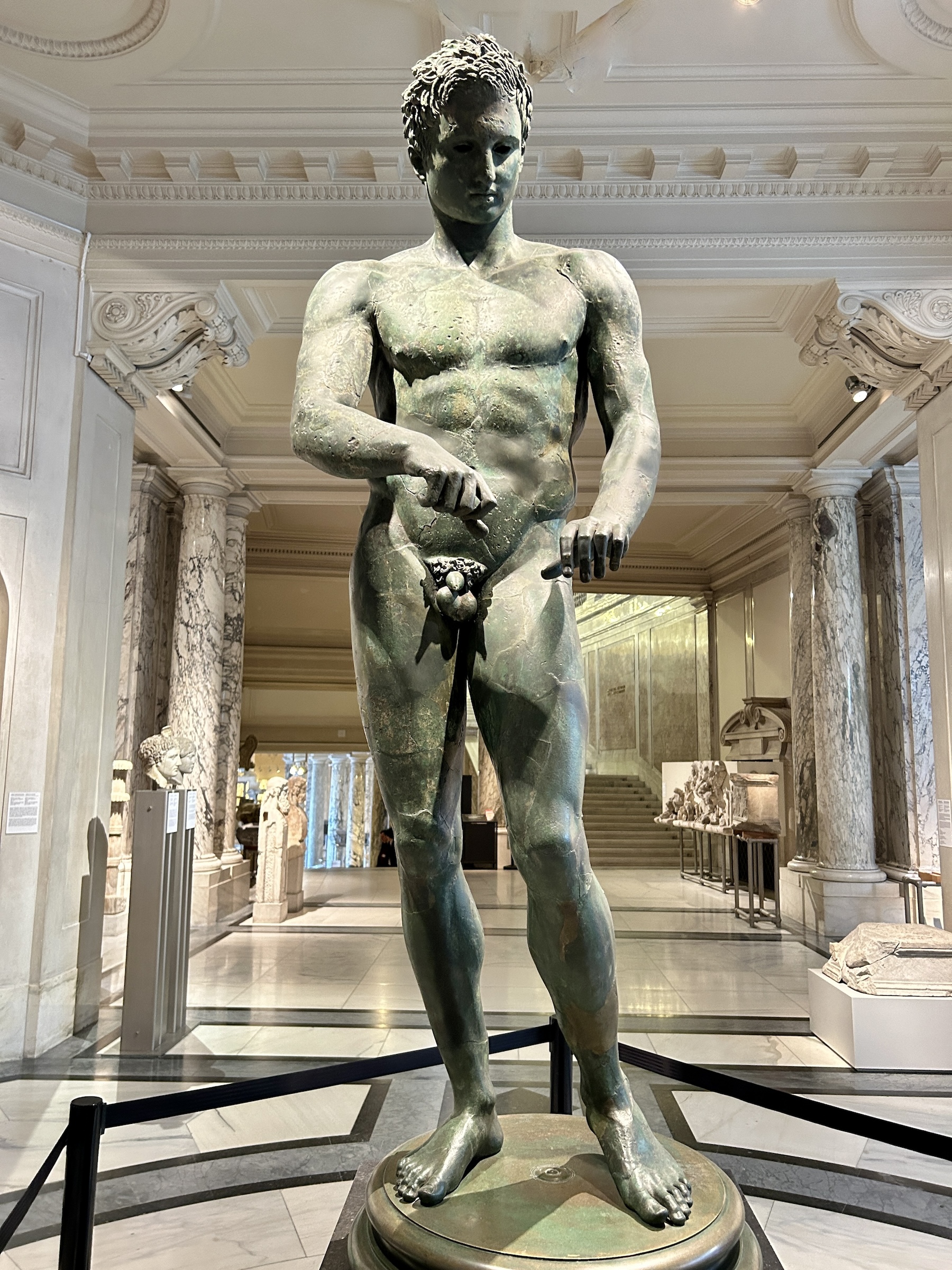 Bronze Statue of an Athlete, Ephesos Museum, Vienna