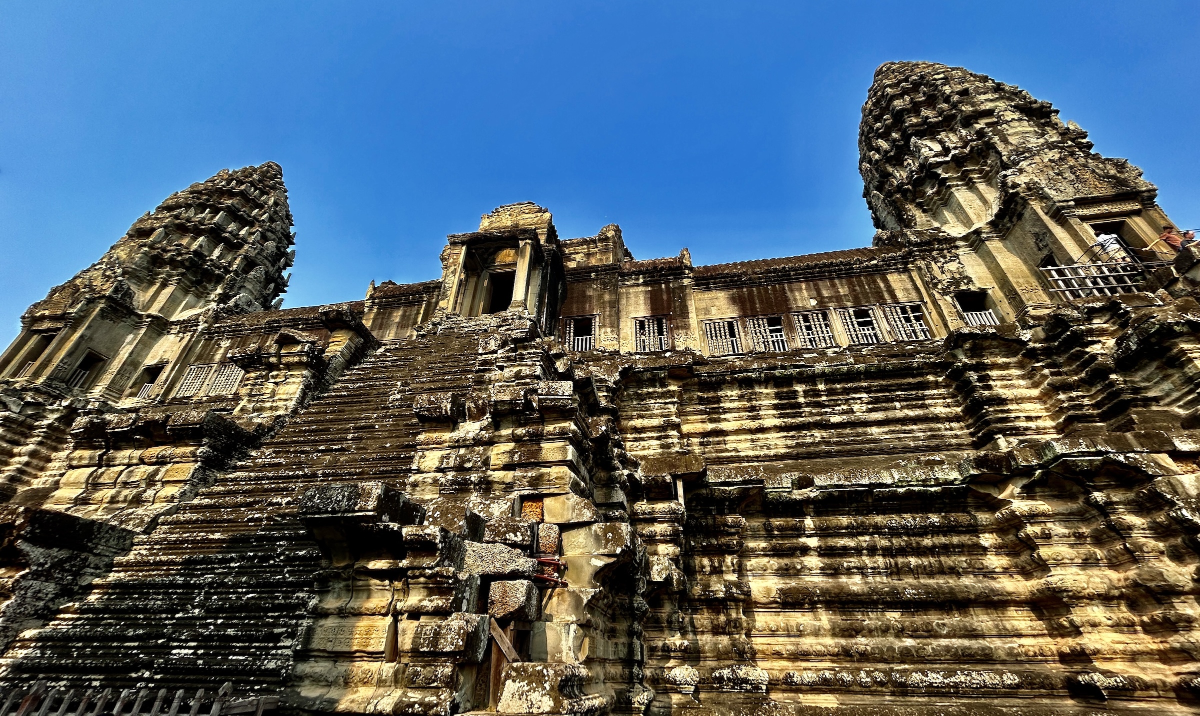 Two Towers of Angkor Wat