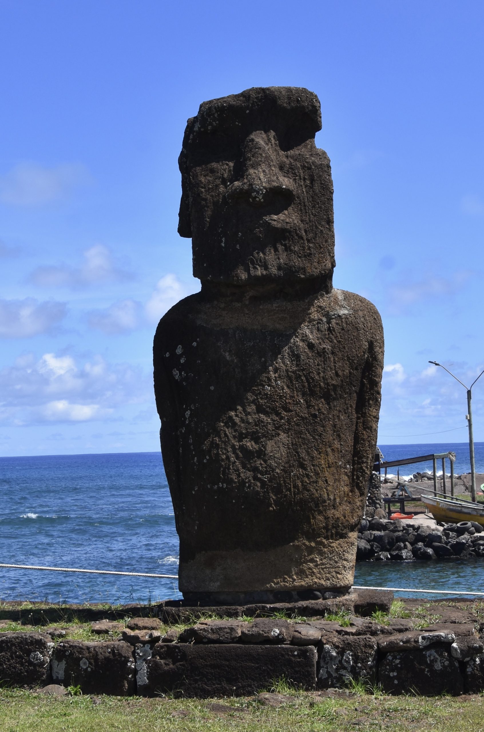 Ahu Hotake on the Waterfront, Rapa Nui