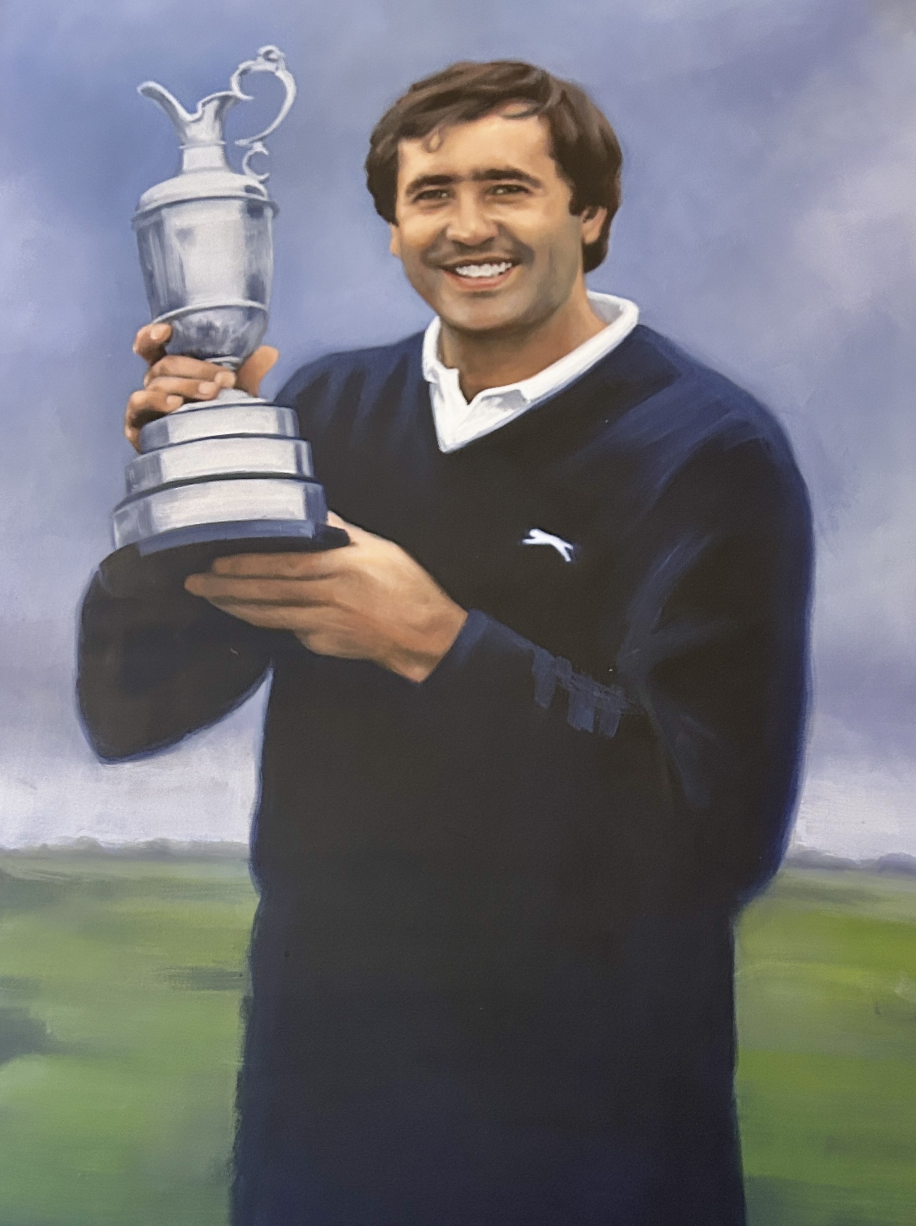 Royal Lytham Seve Ballesteros Portrait