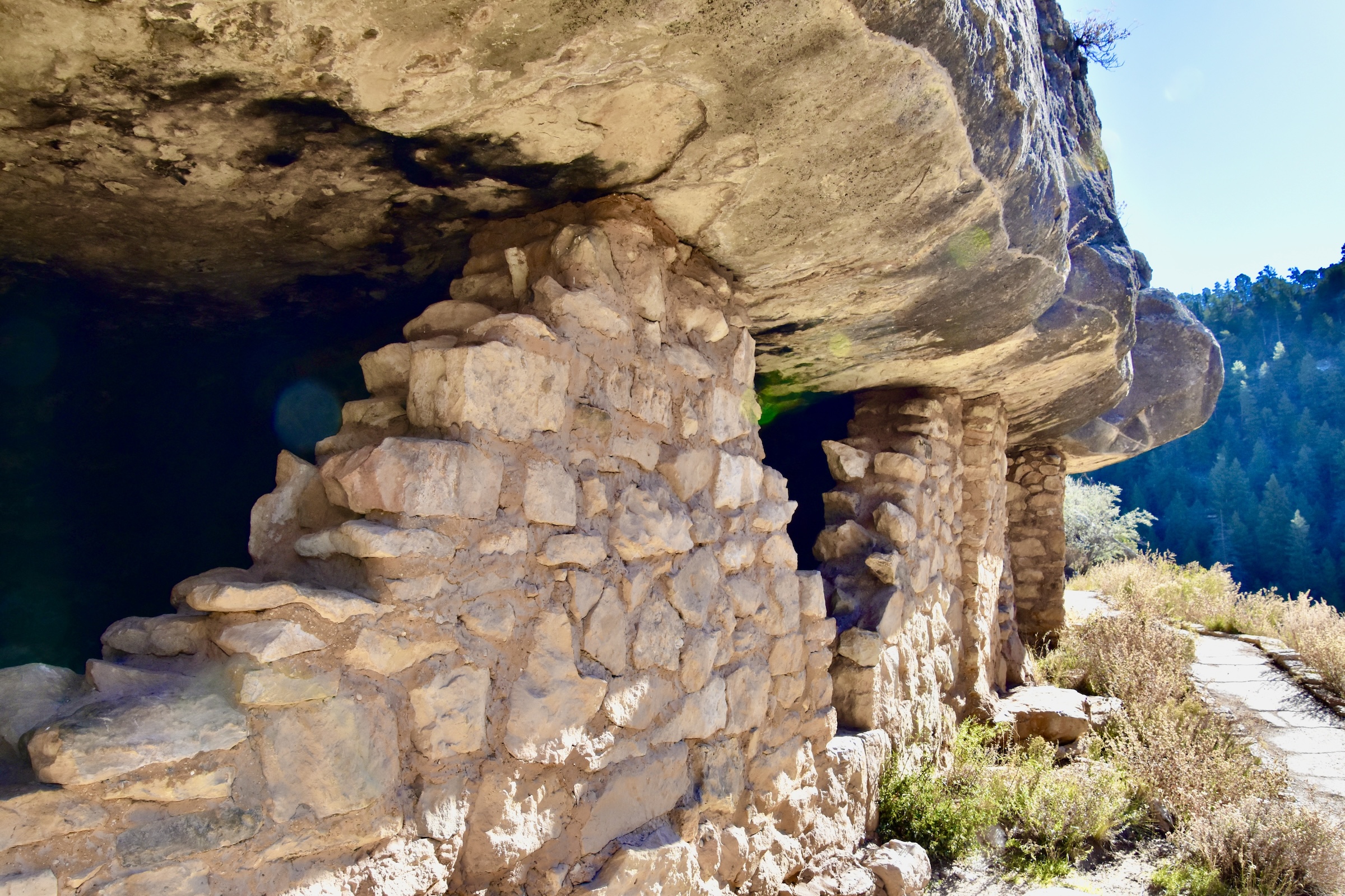 Partially Restored Houses, Walnut Canyon