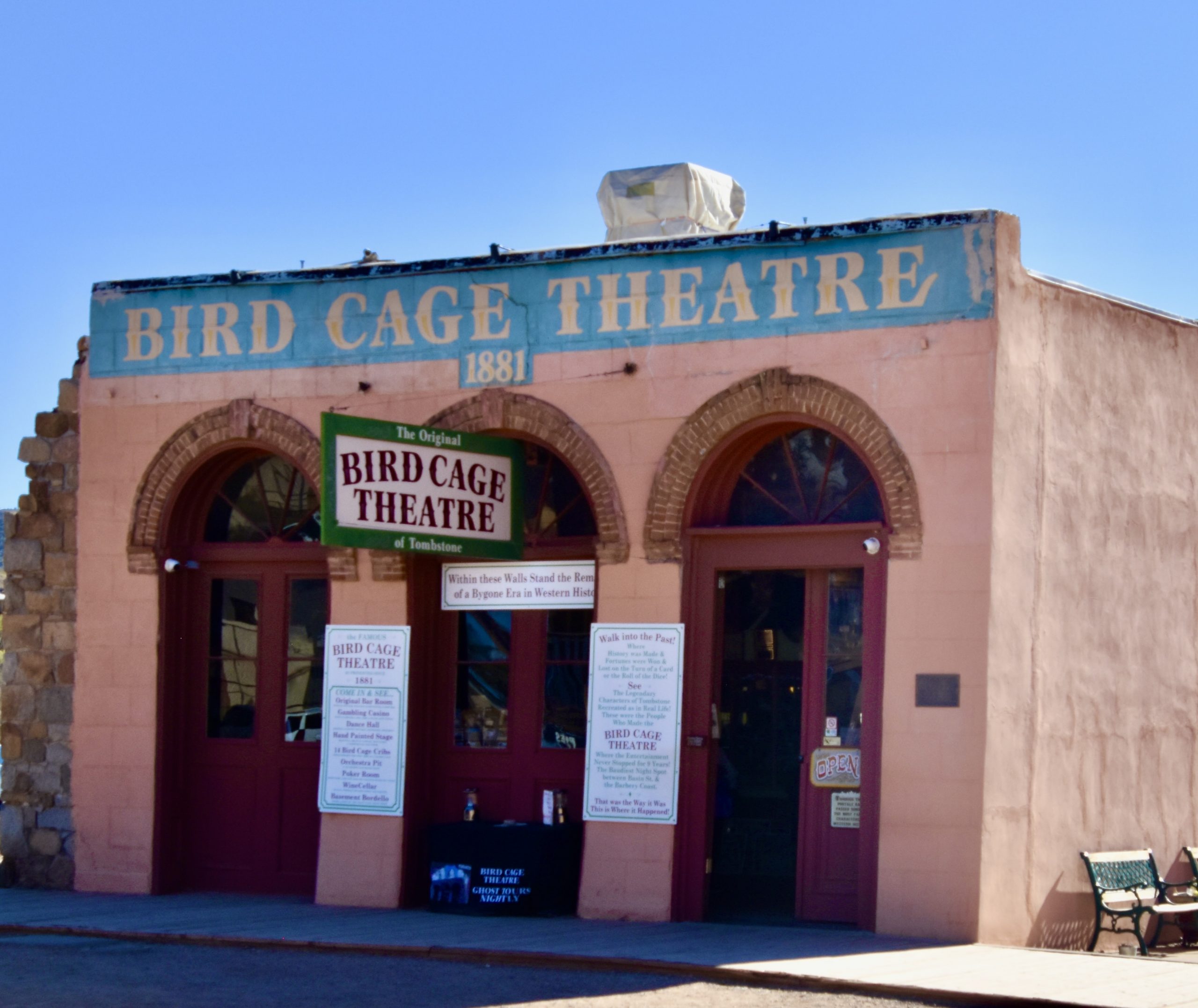 Bird Cage Theatre, Tombstone