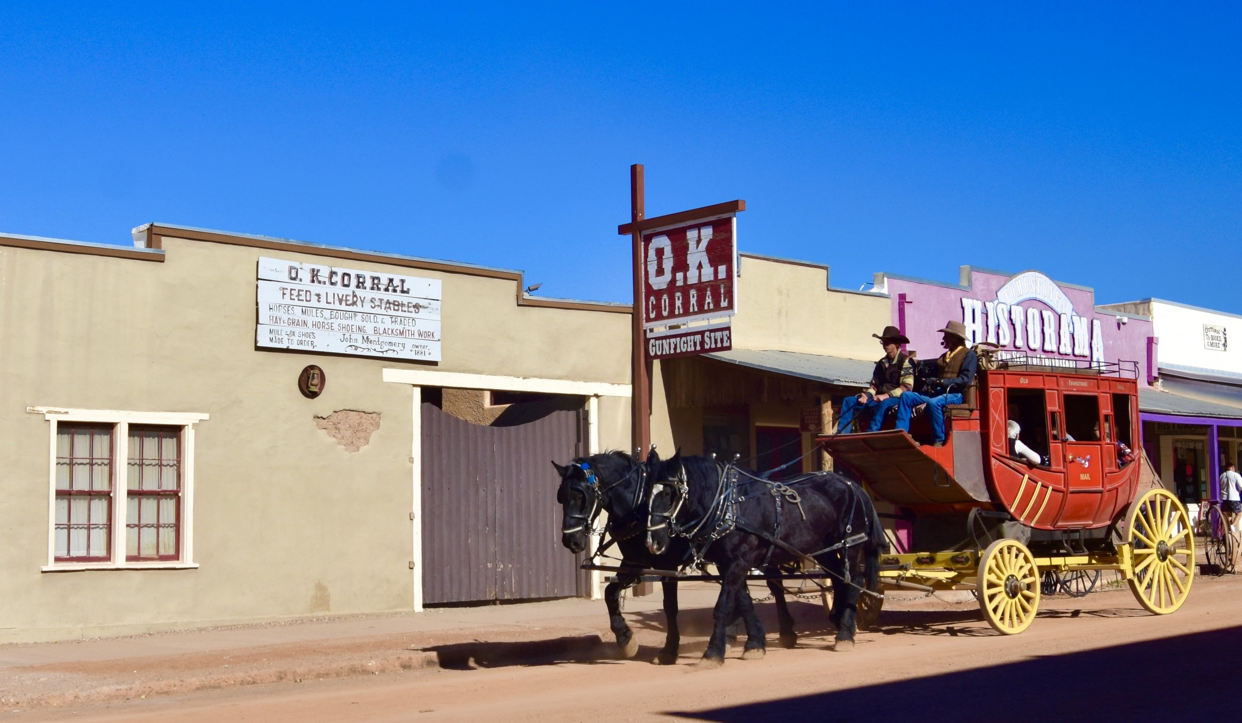 Stagecoach and OK Corral, Tombstone