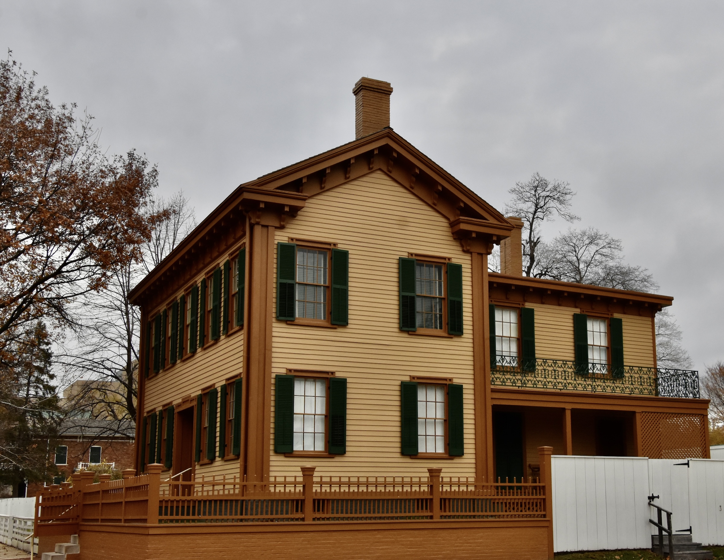 Side View of the Lincoln Home