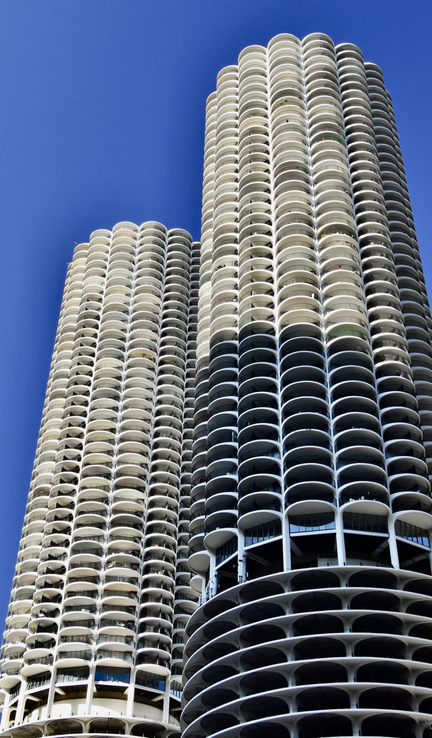 Marina Towers from the Chicago River