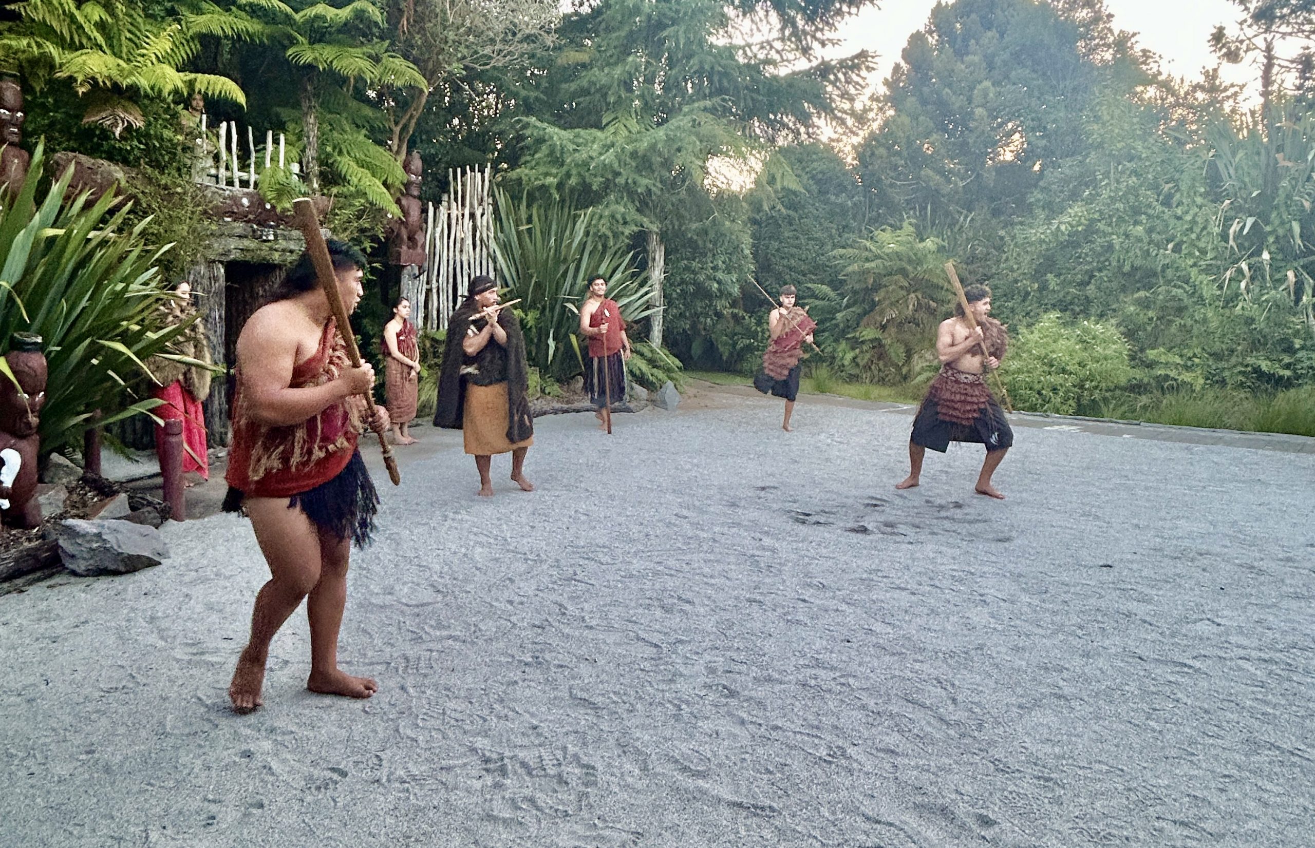 Maori Welcome to Our Village