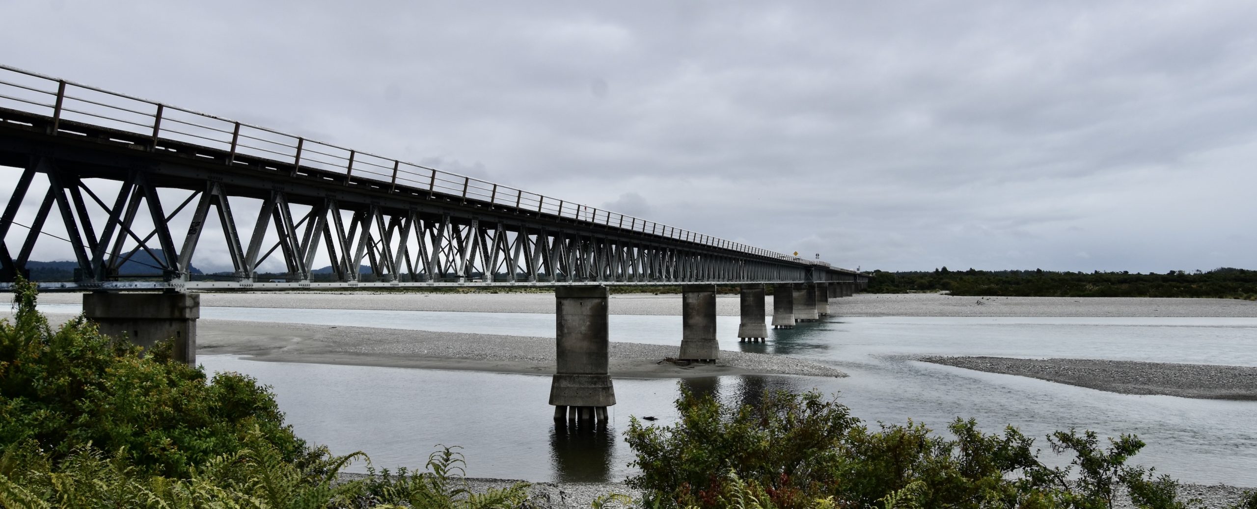 Longest Single Land Bridge in New Zealand, Haast River, Te Wahipounamu