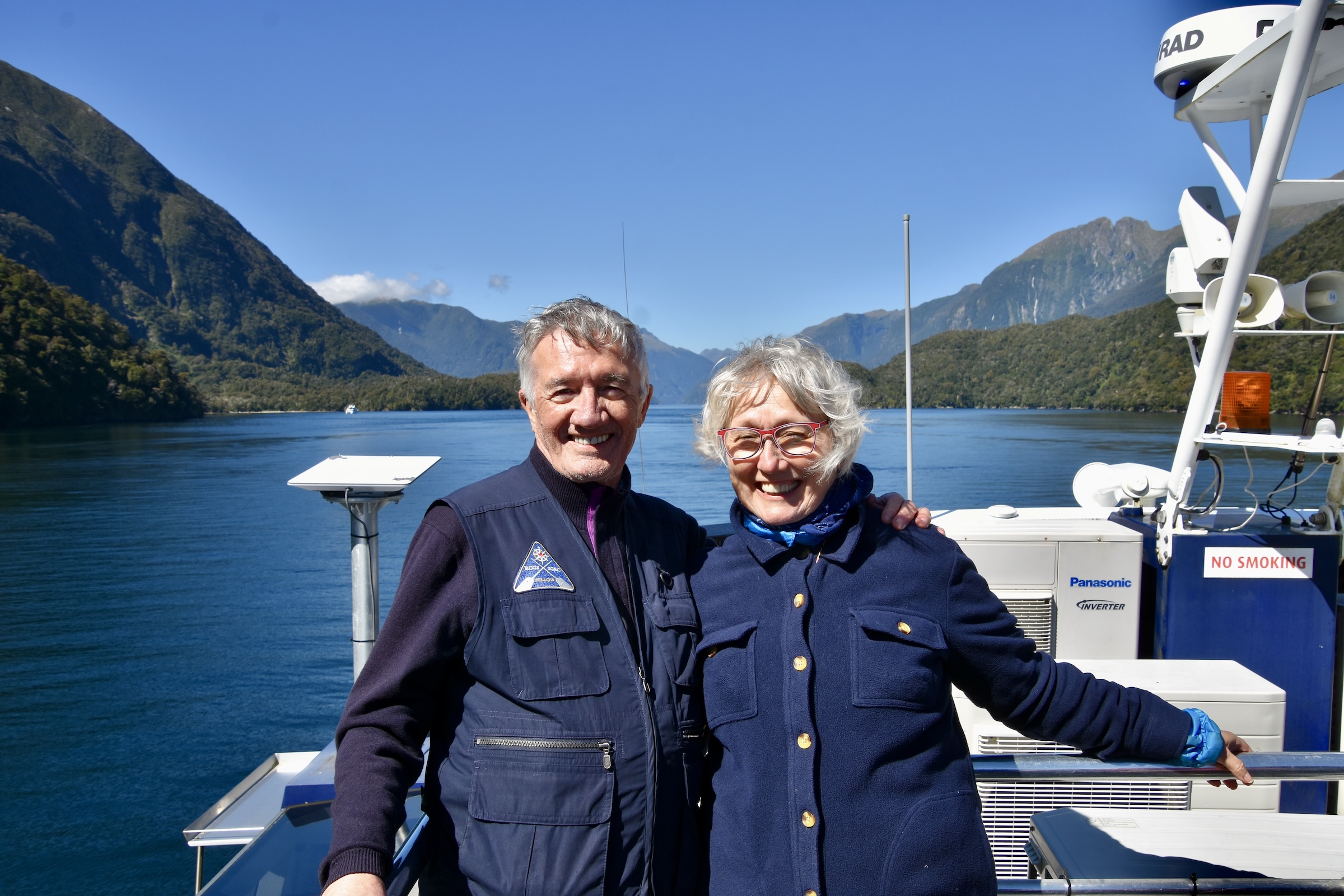 Sailing on Doubtful Sound