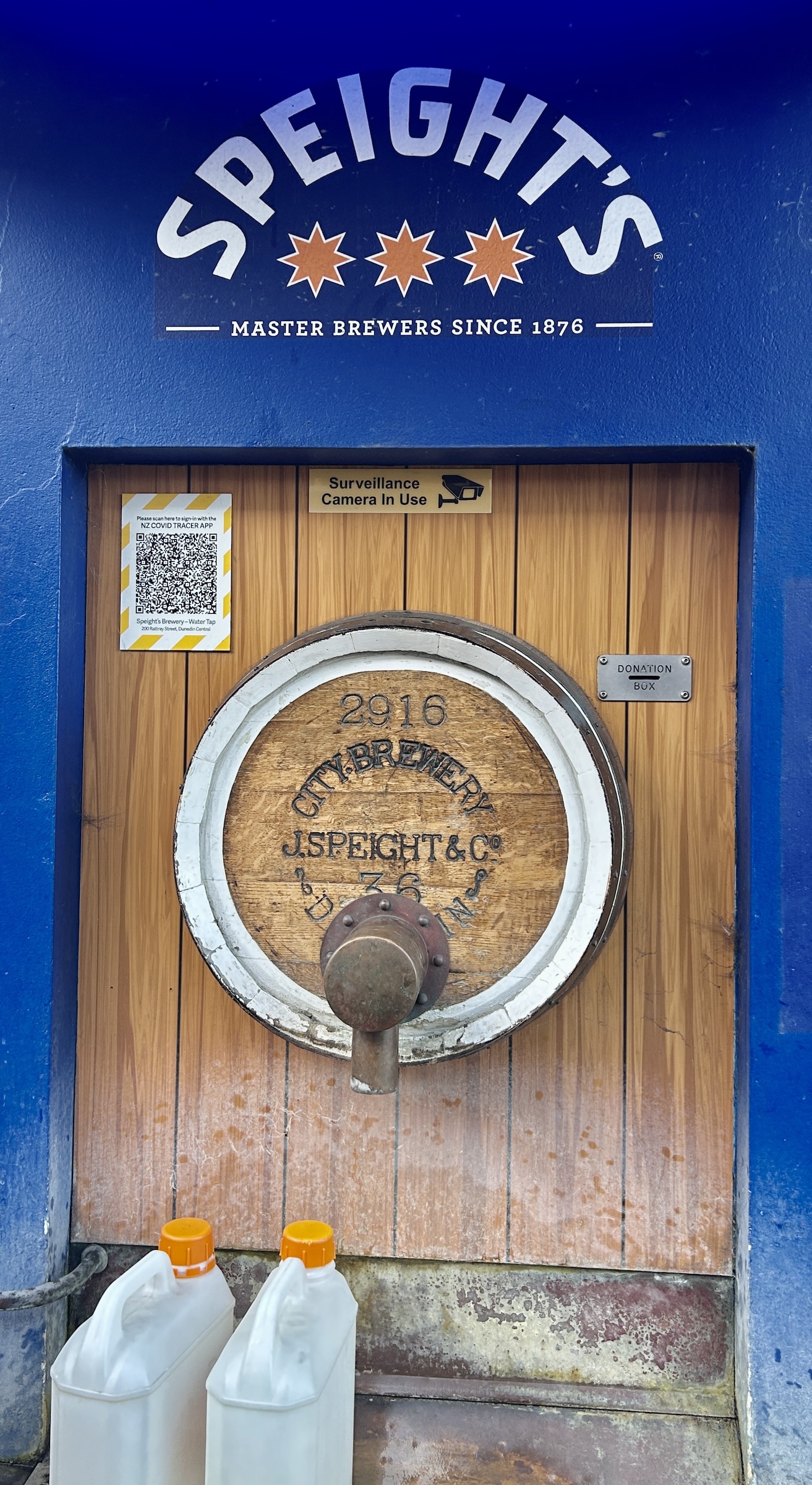 Speight's Water Tap, Dunedin