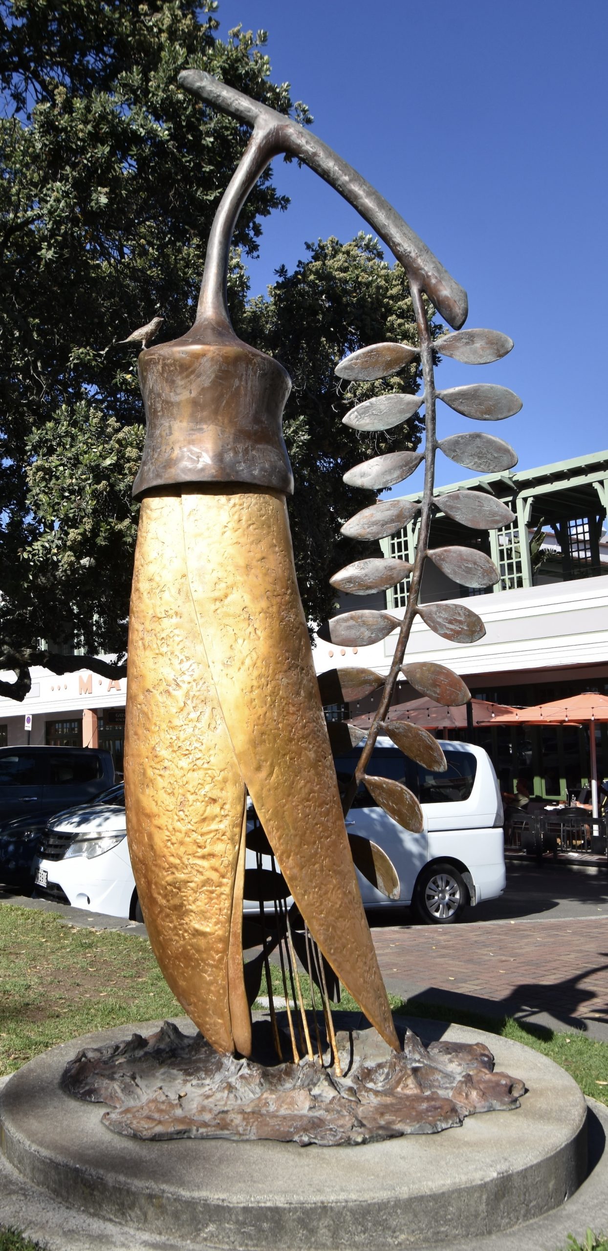 The Gold of the Kowhai, Marine Parade, Napier