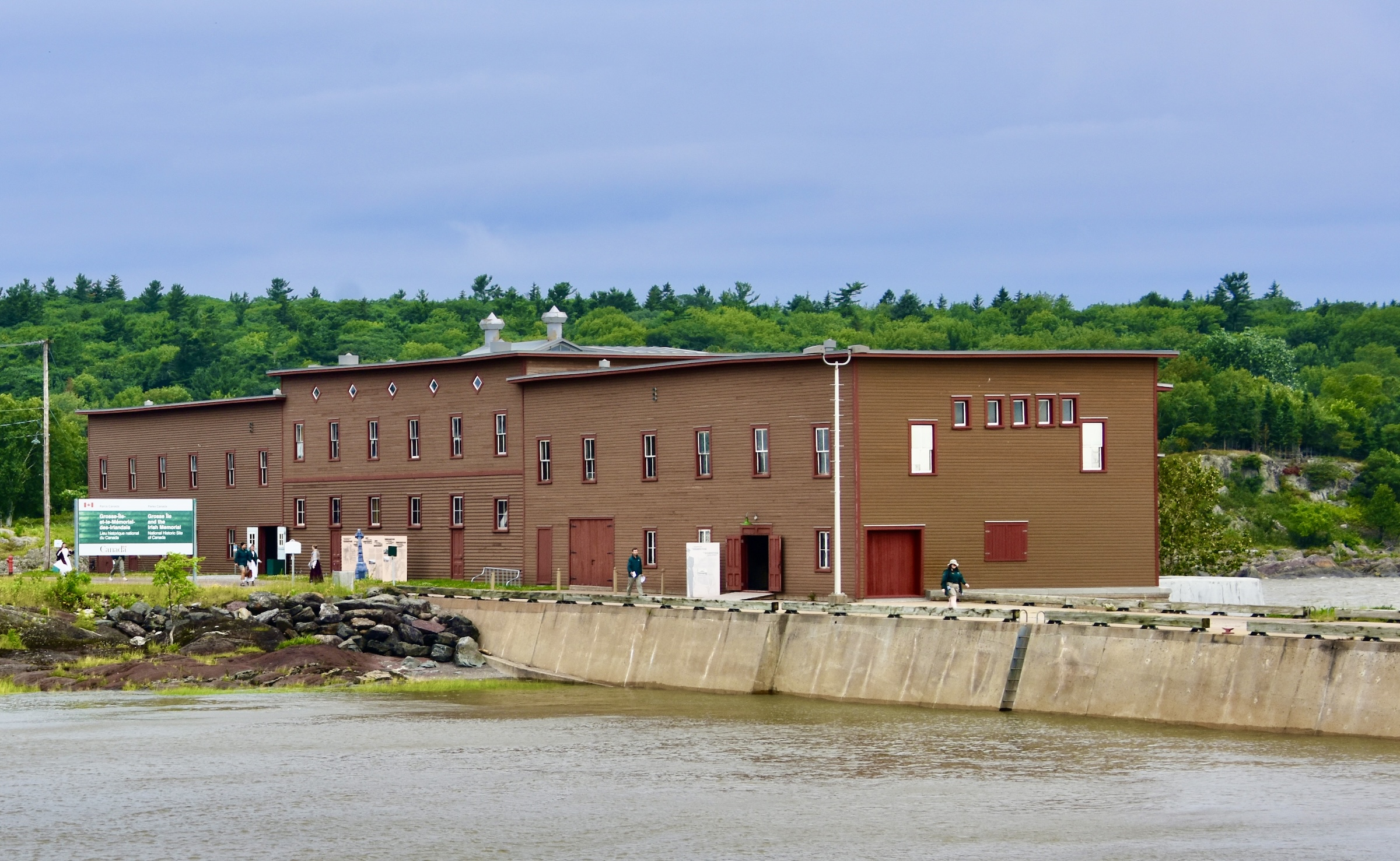 Disinfection Station, Grosse Ile