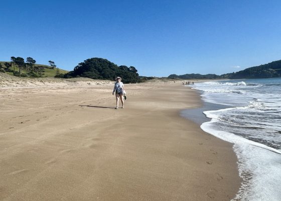 On Hot Water Beach, Coromandel Peninsula