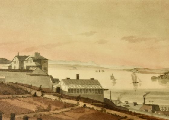 Painting of Chateaux Saint-Loius