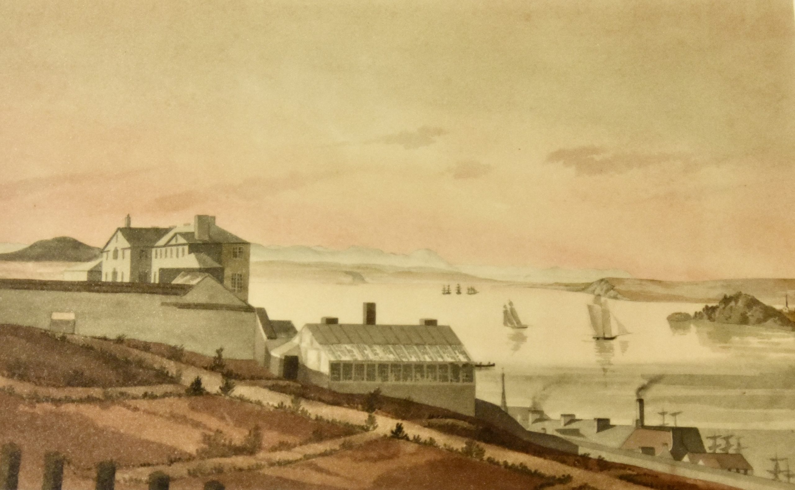 Painting of Chateaux Saint-Loius