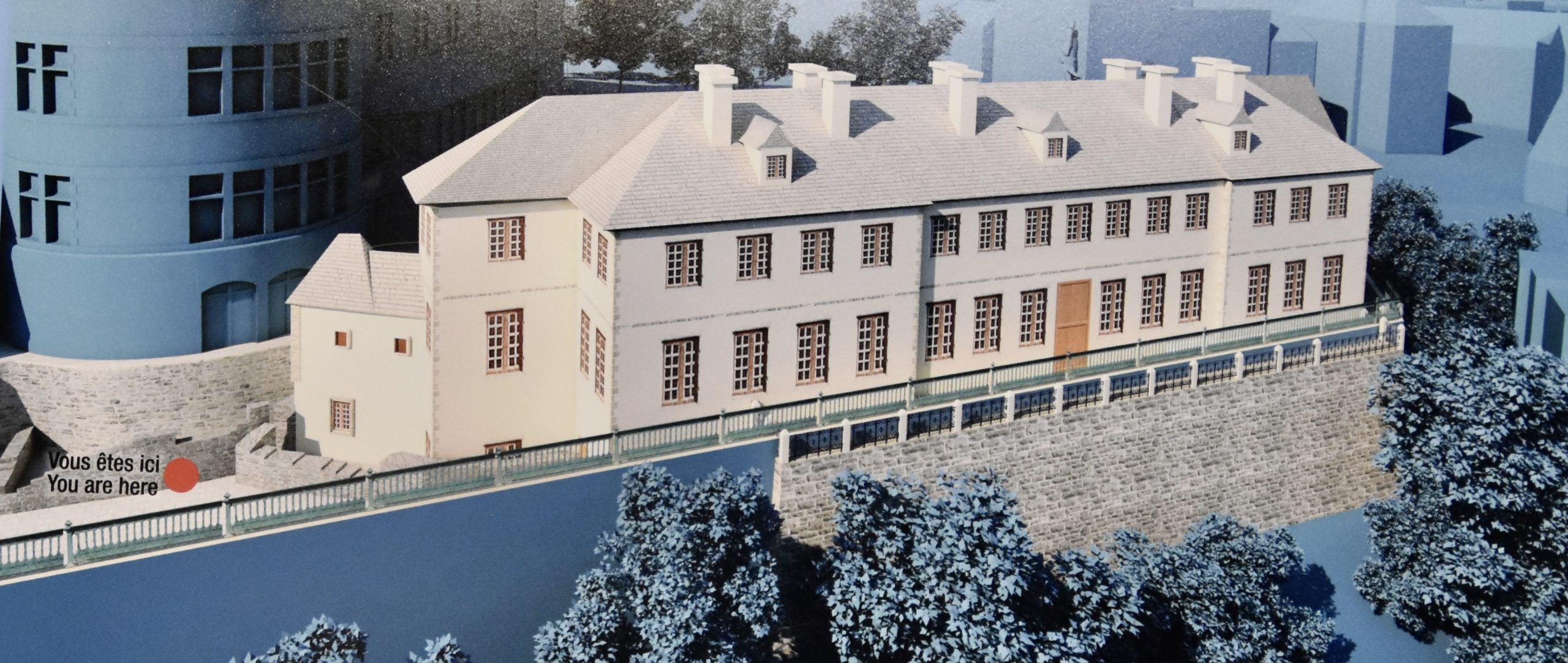1723 Version of Chateau Saint-Louis