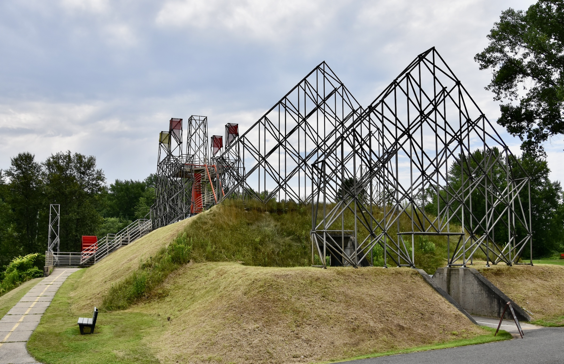 The Blast Furnace at the Forges du Saint-Maurice
