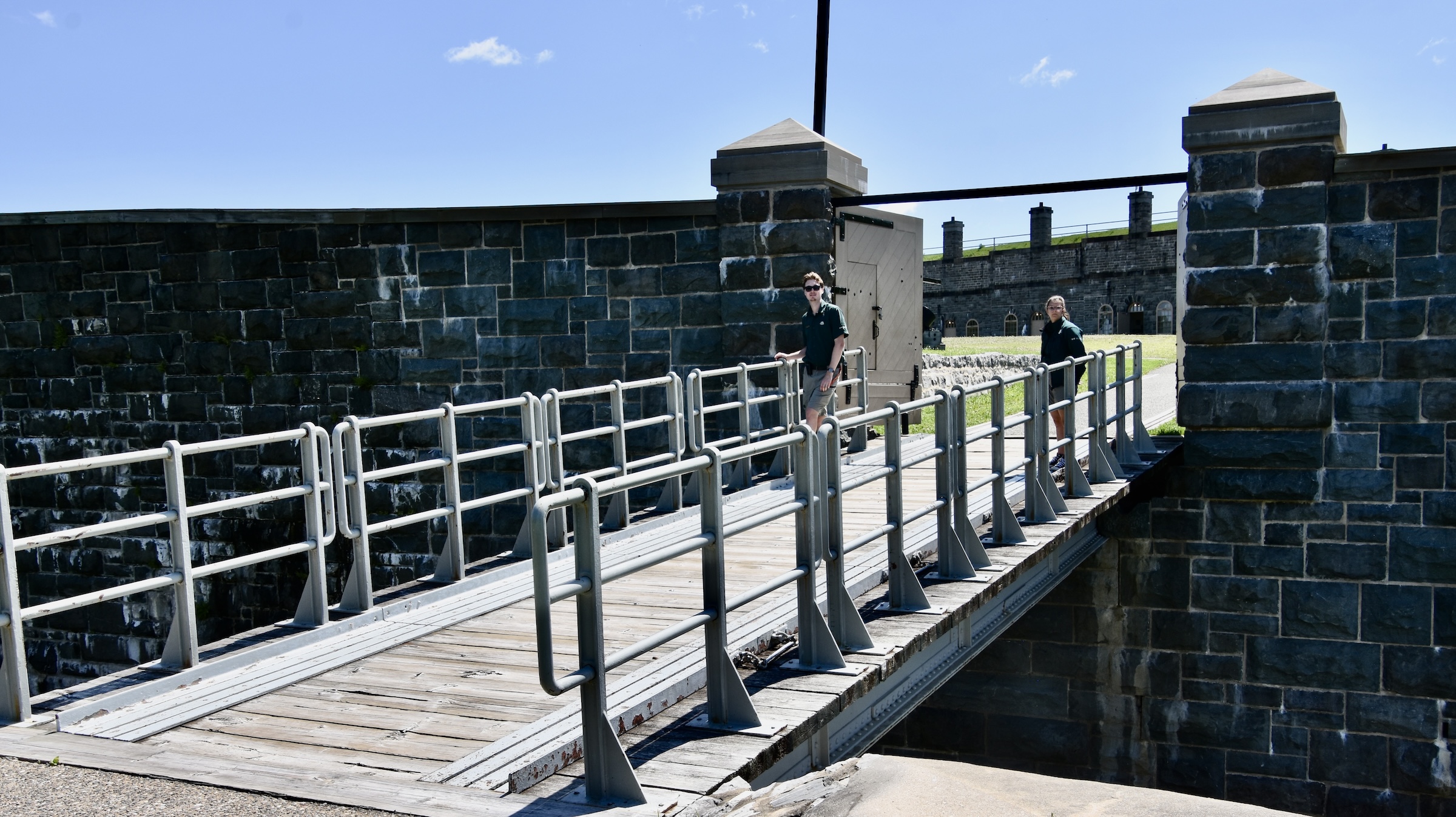 Fort Levis No. 1 Rolling Bridge