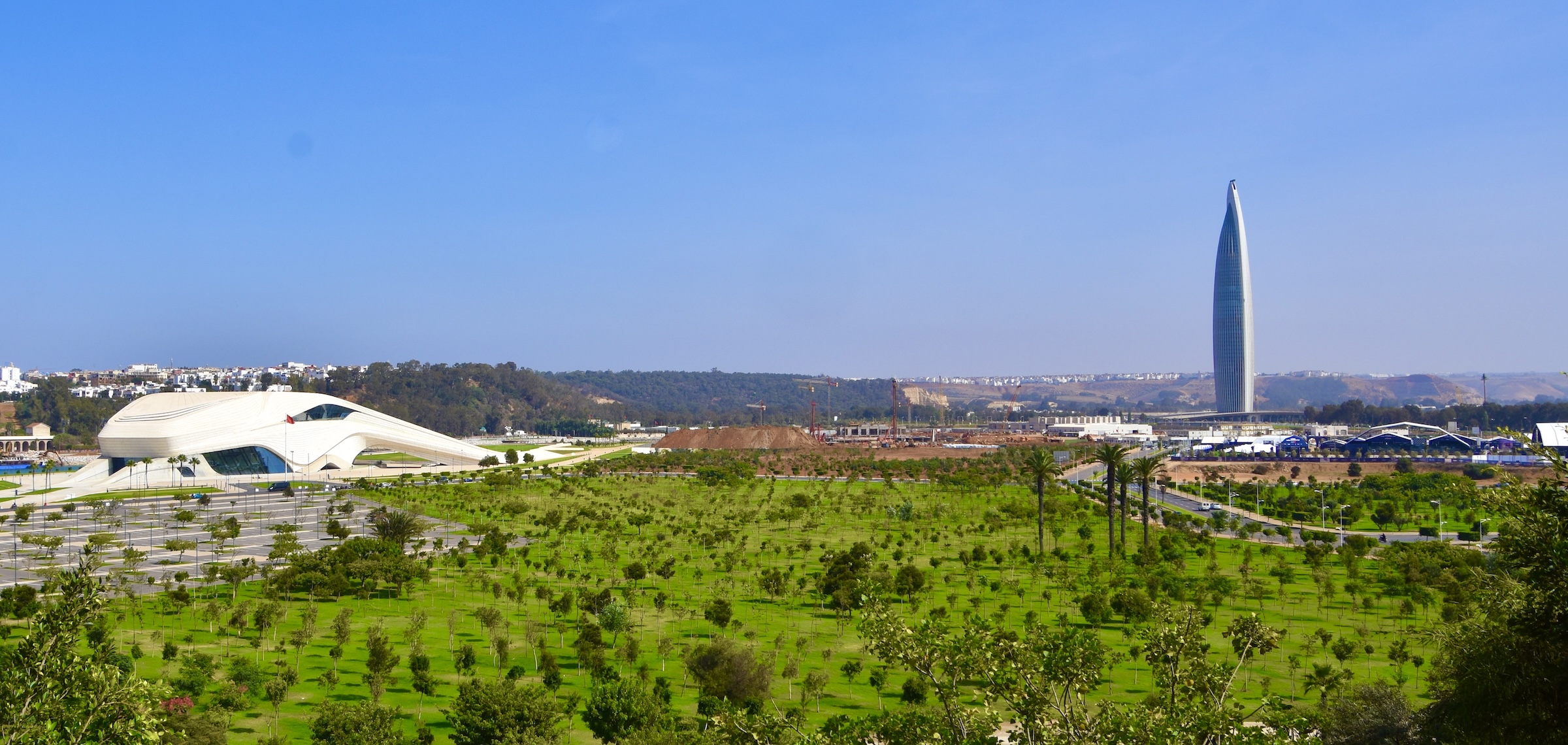 Opera House & Mohammed VI Tower, Rabat