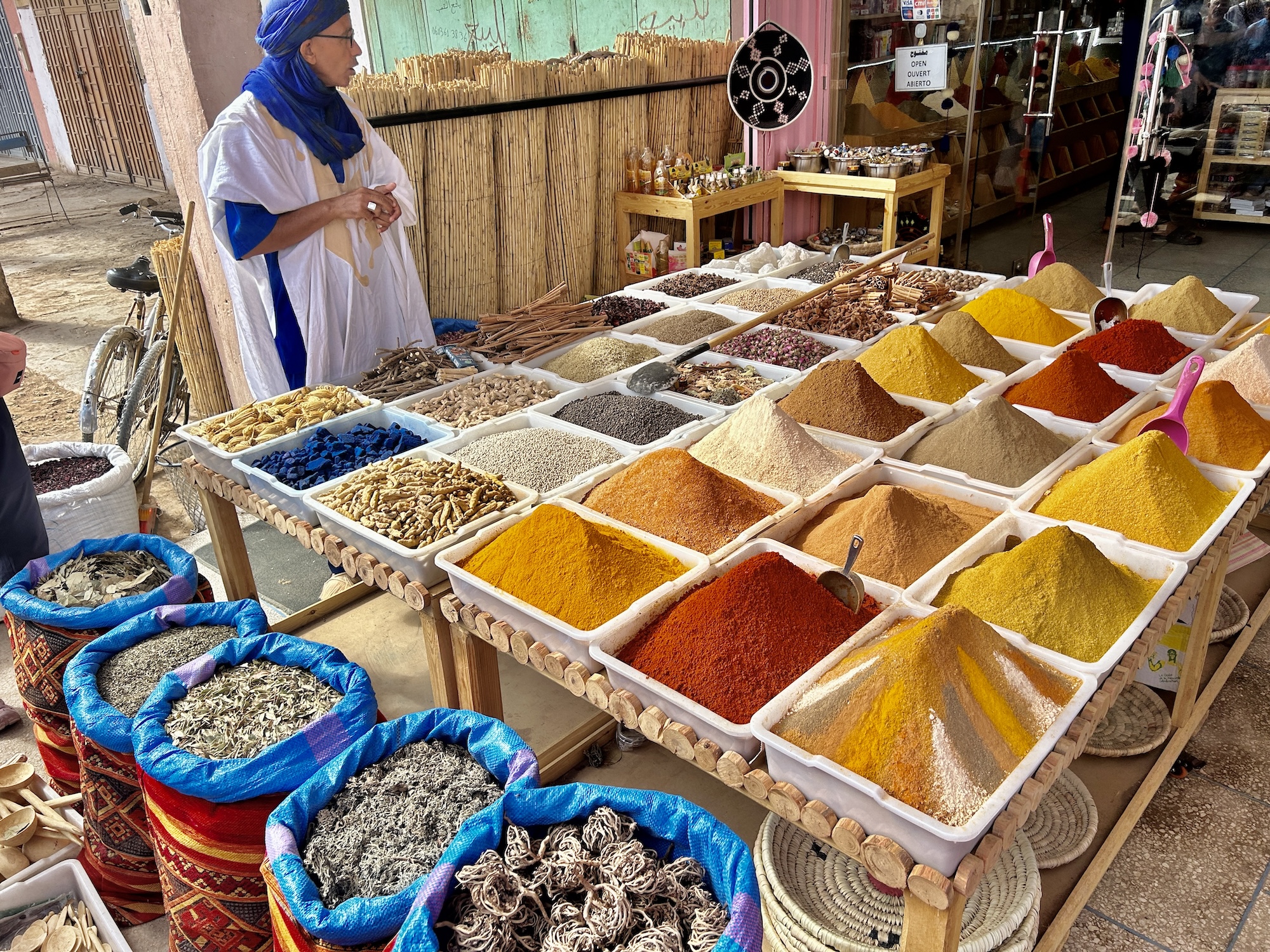 At a Spice Shop in Rissani