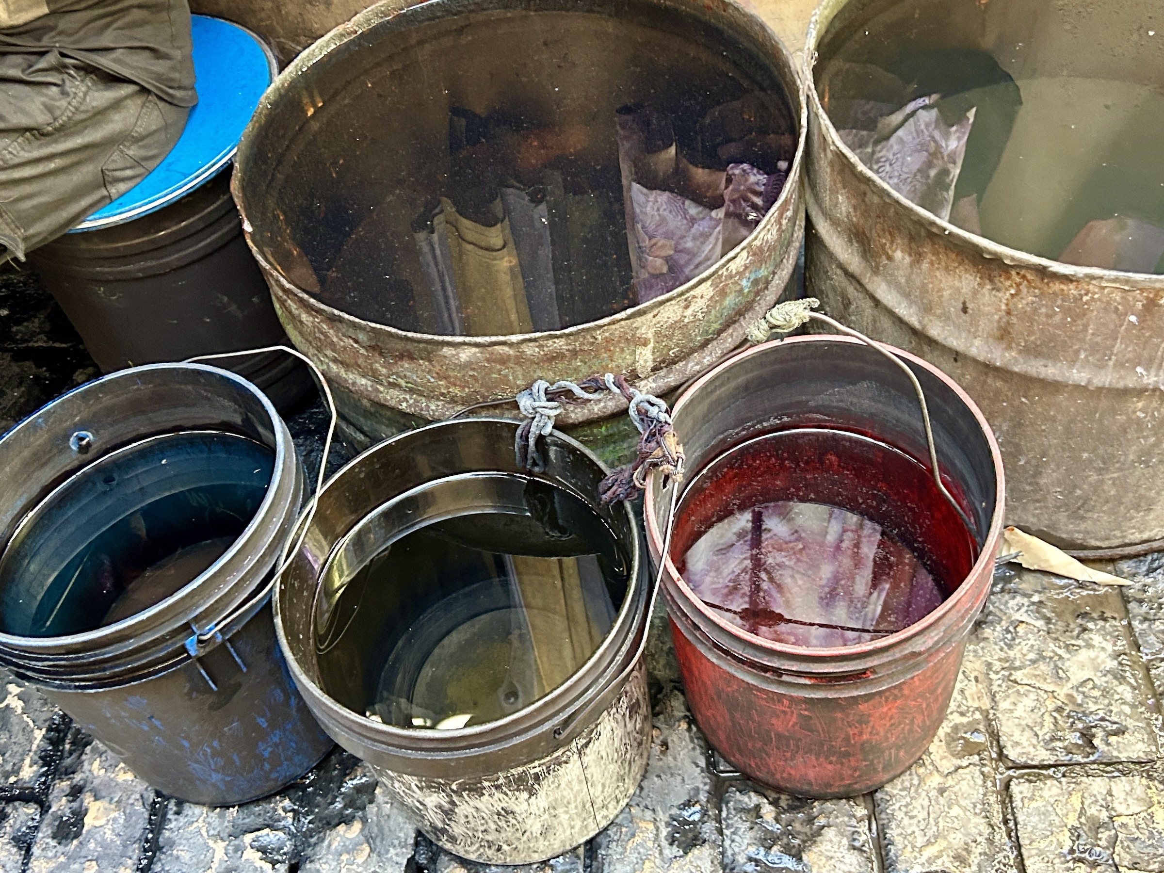 Dye Pots, Fes Medina