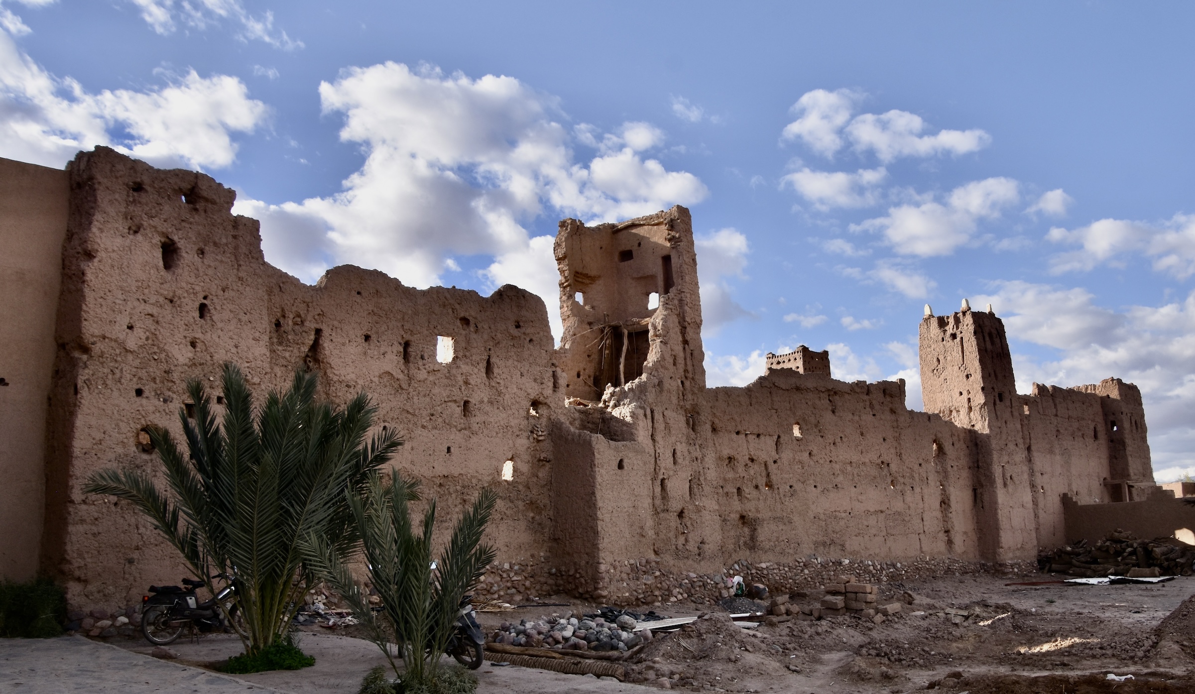 Ruined Ksar attached to the Kasbah Amridil