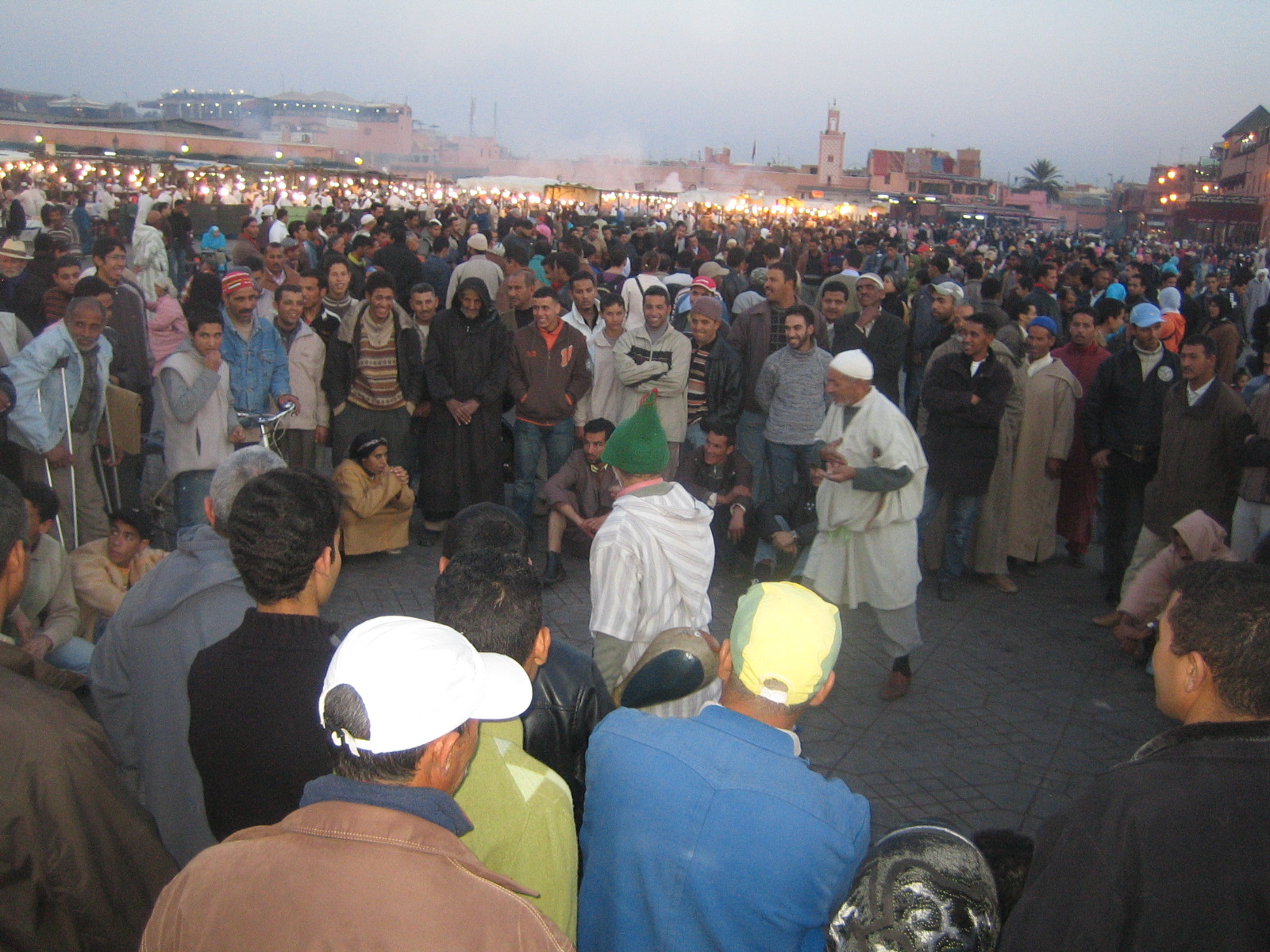 Hylakia in the Jemaa el-Fnaa, Marrakech