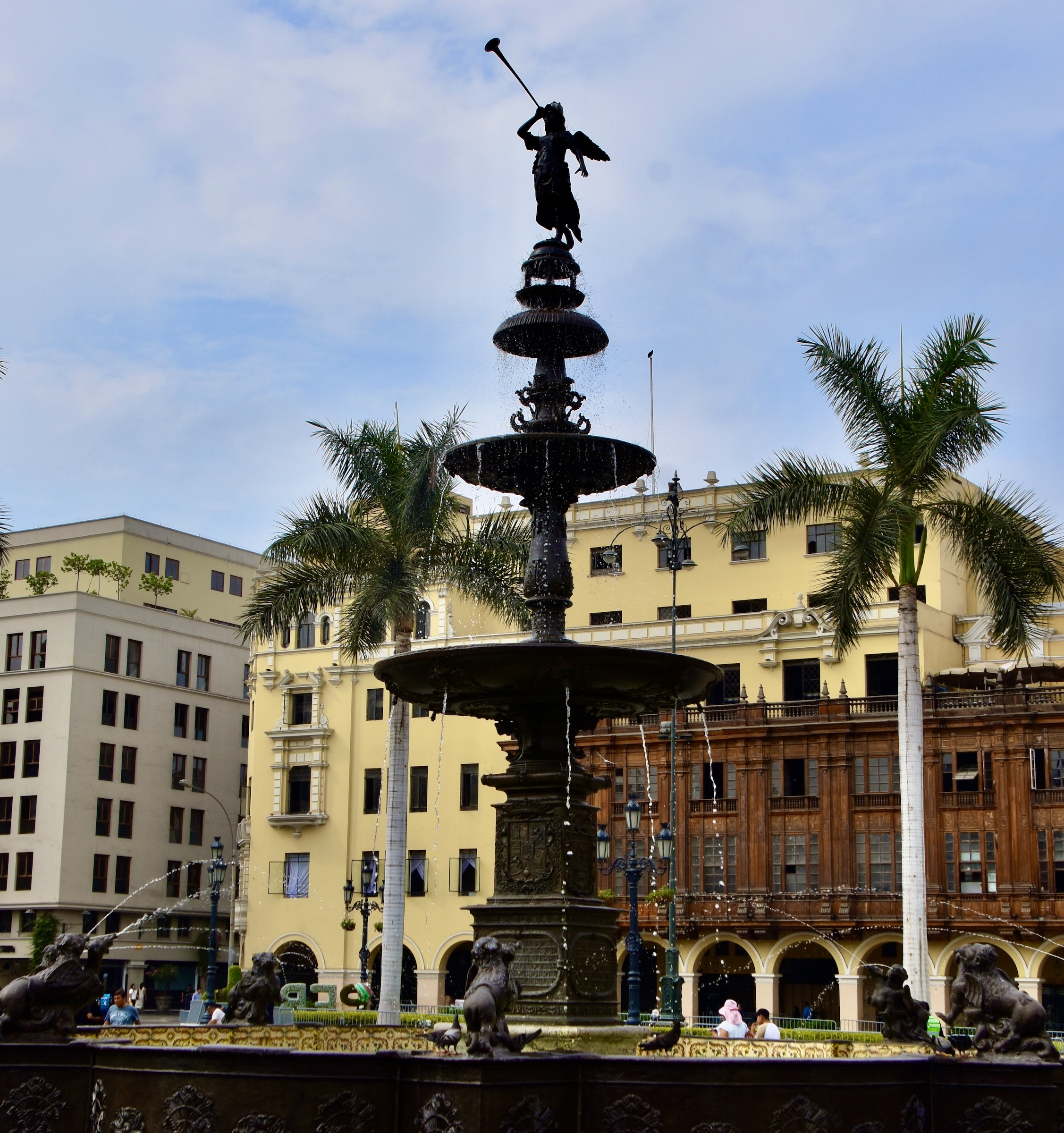 Oldest Fountain in the New World, Lima, Peru