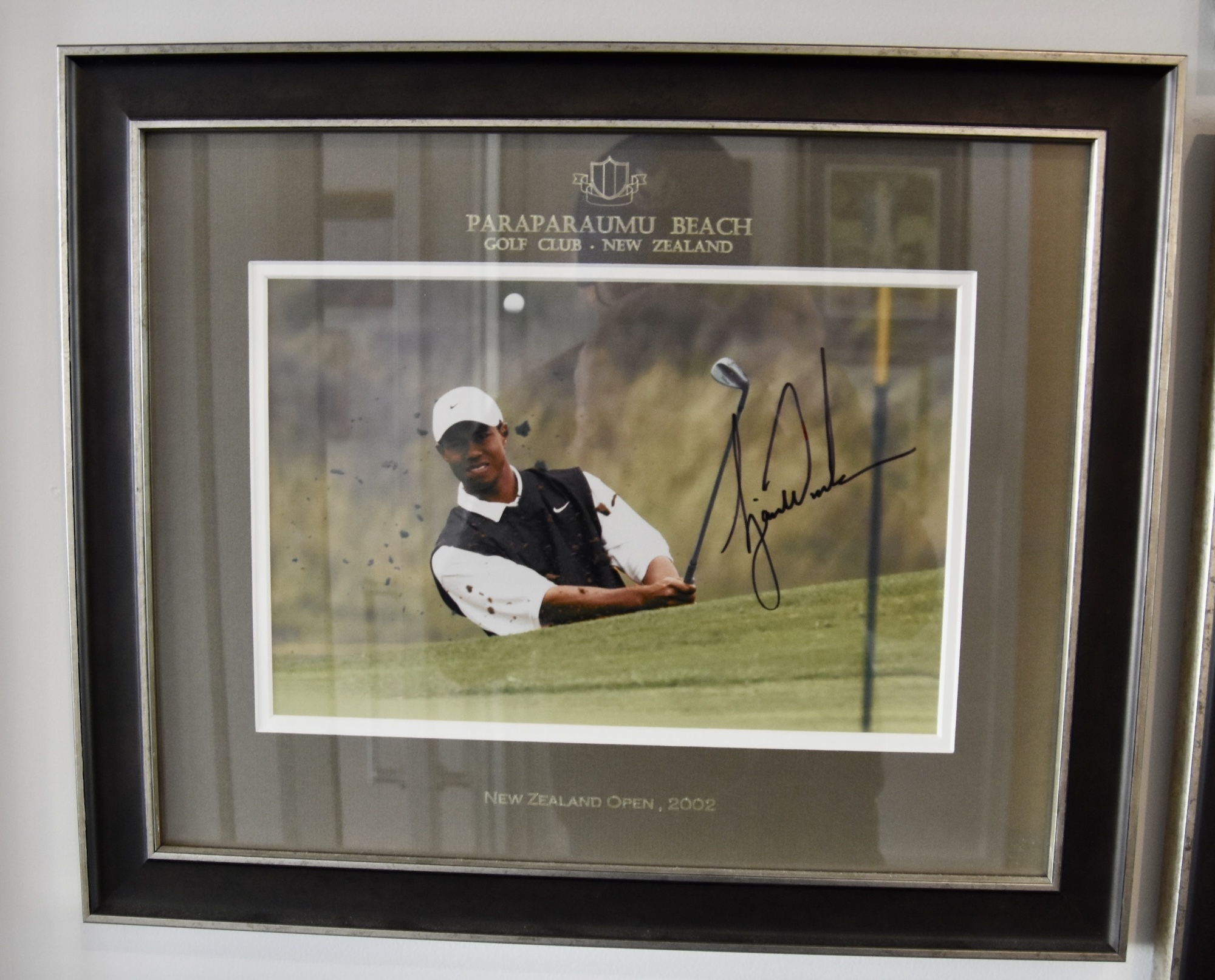 Toger Woods at Paraparaumu Beach