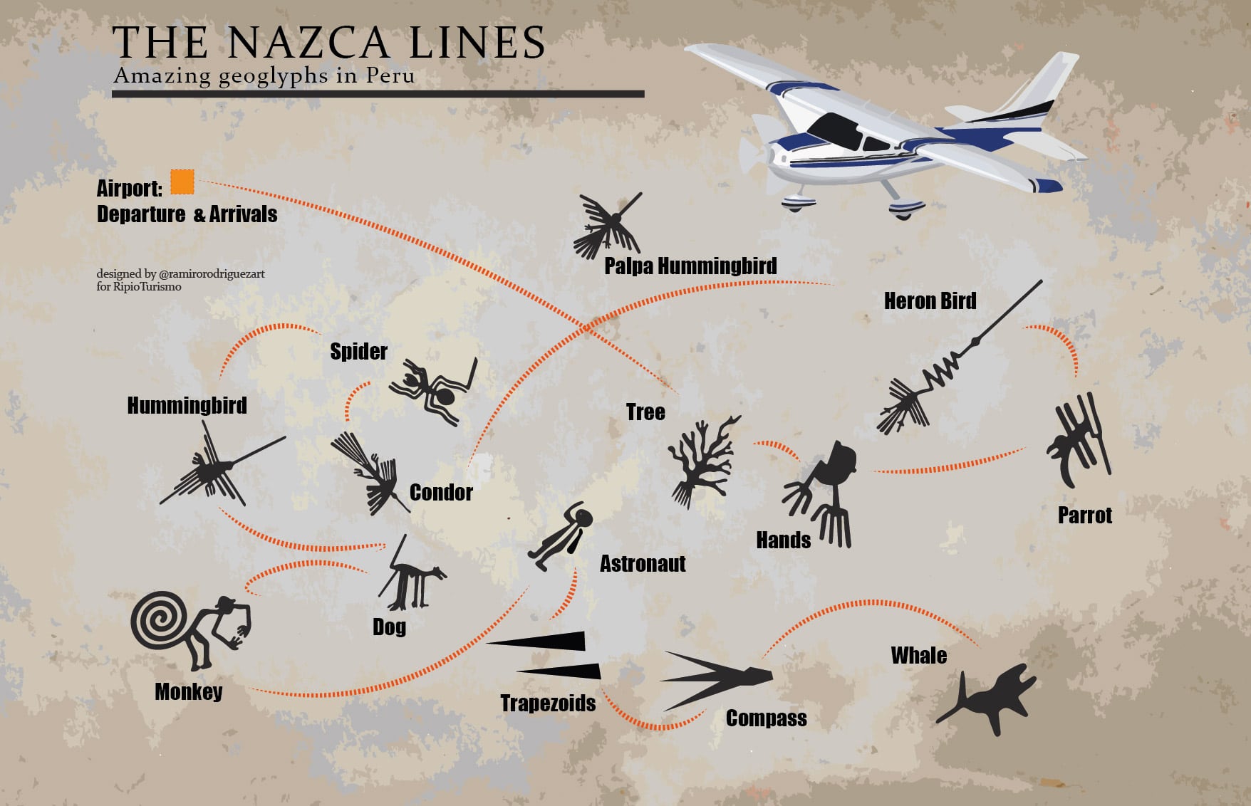 Nazca Lines Map