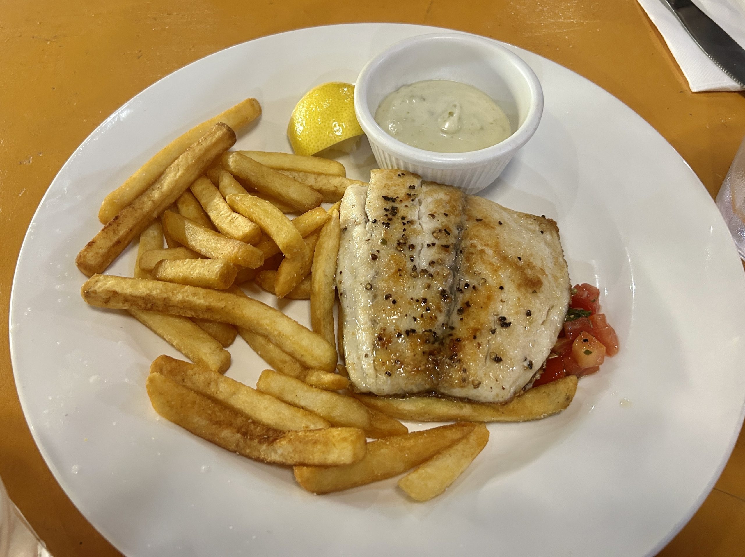 Barramundi, Rossini Cafe, Sydney, Australia