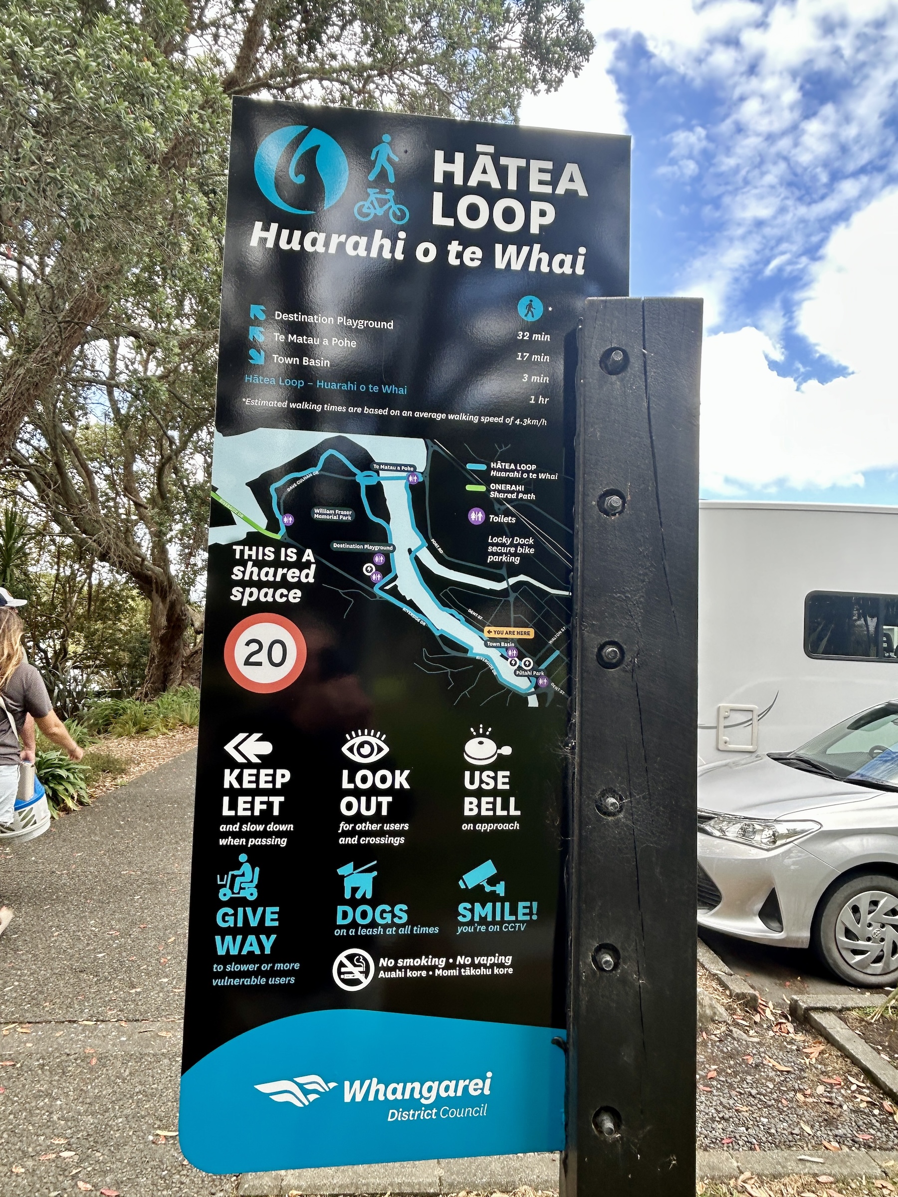 Hatea Loop Map, Whangarei