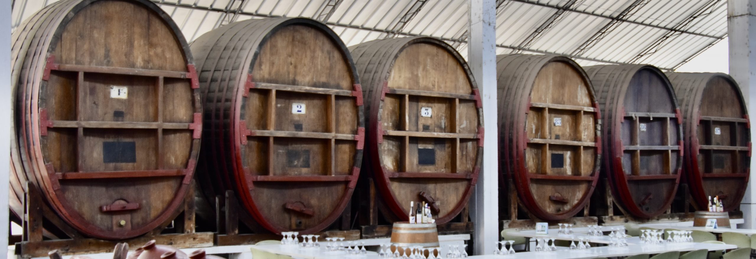 Huge Old Barrels, Tacama Winery, Ica, Peru